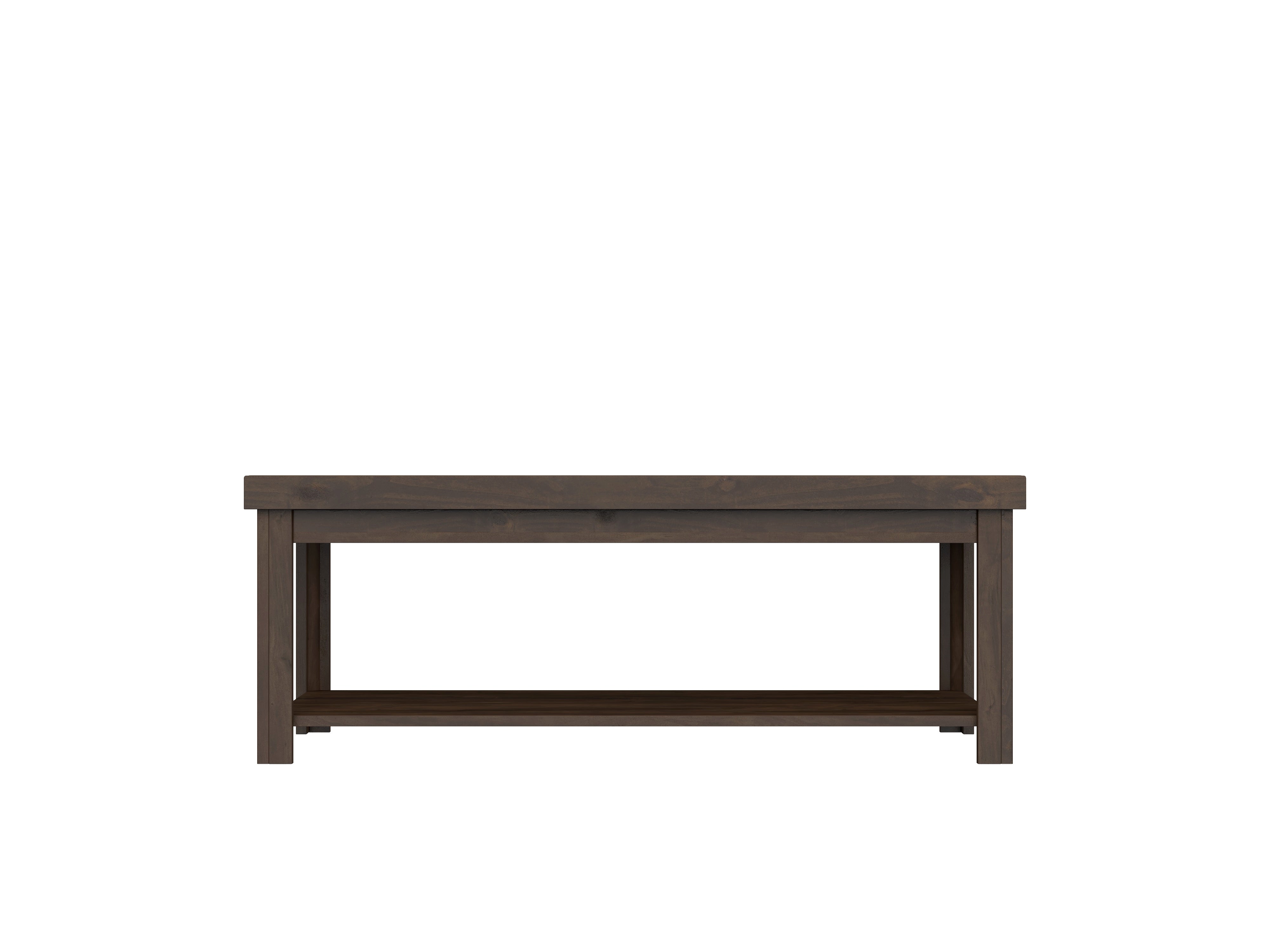 Farmhouse Rustic Rectangular Coffee Table
