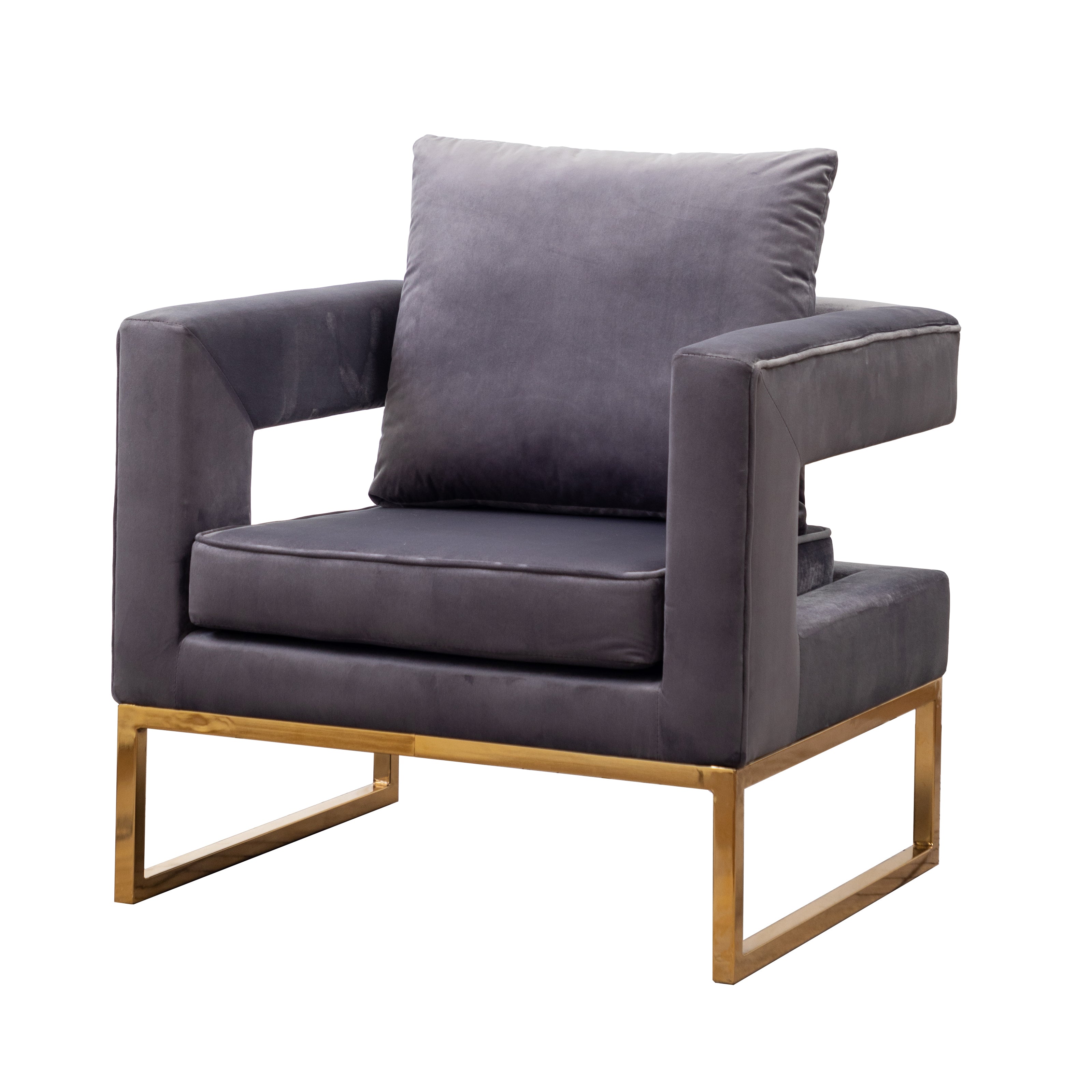 Lenola Contemporary Upholstered Accent Arm Chair