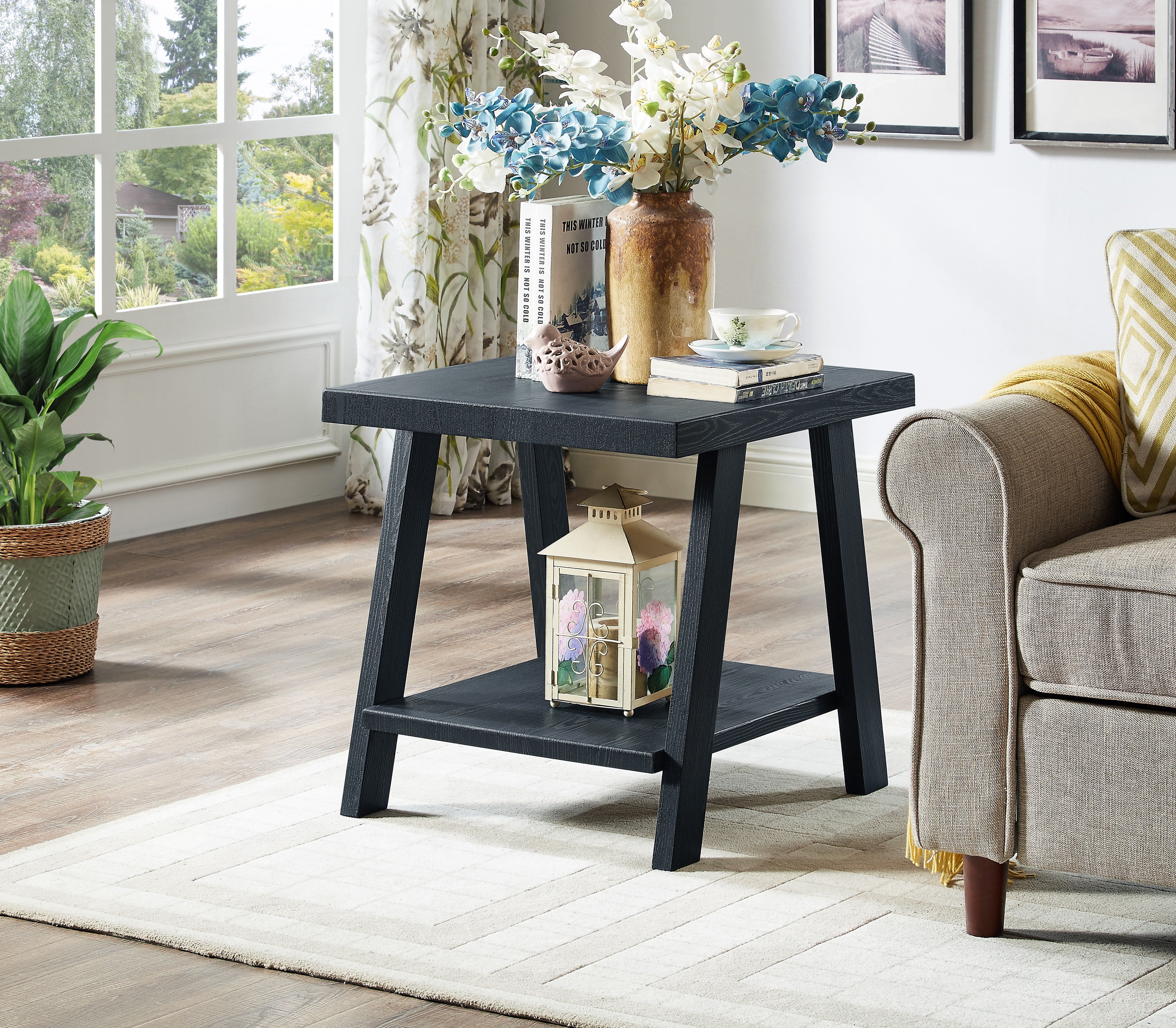 Athens Contemporary End Table