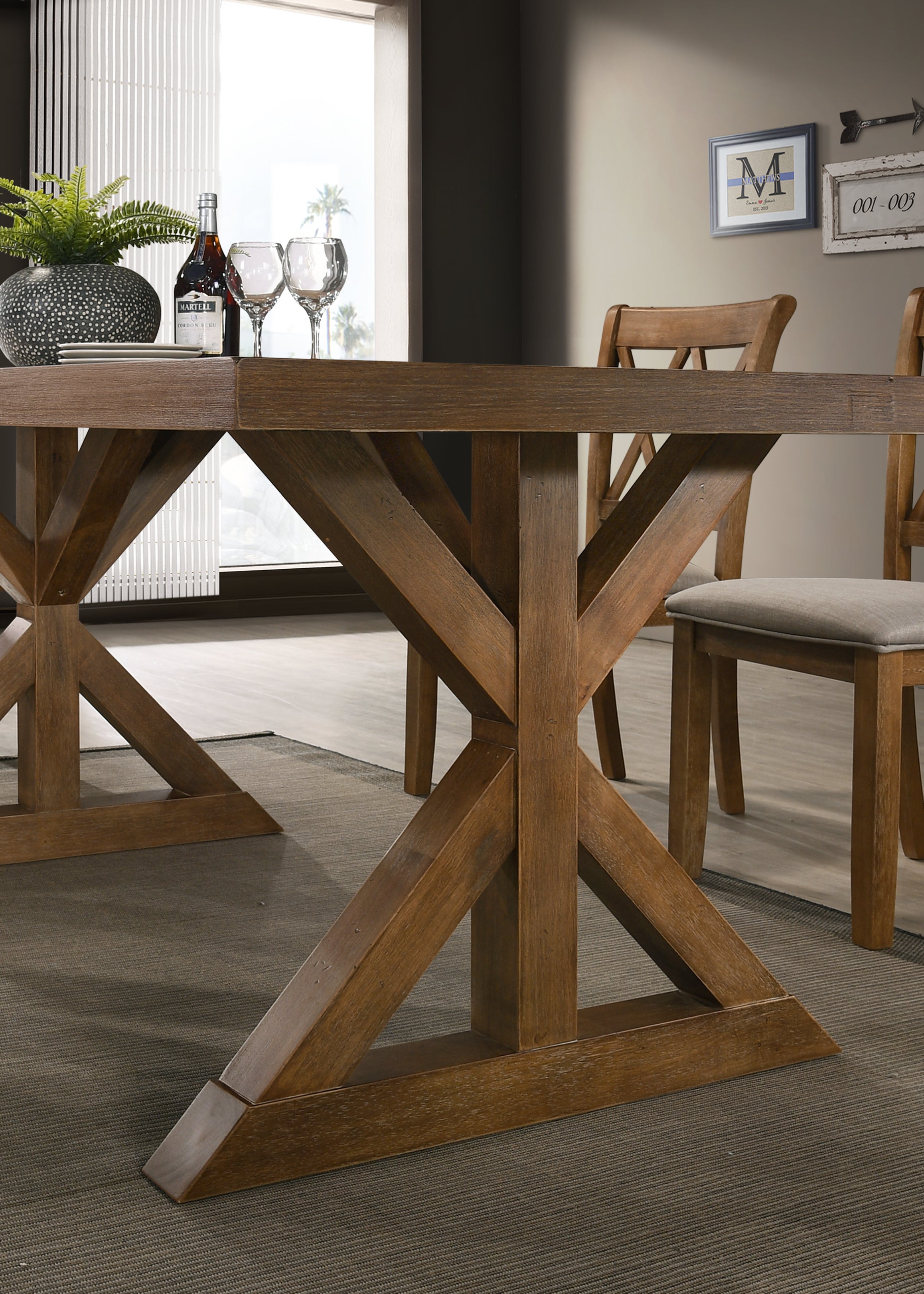 Enna Modern Rectangular Dining Table