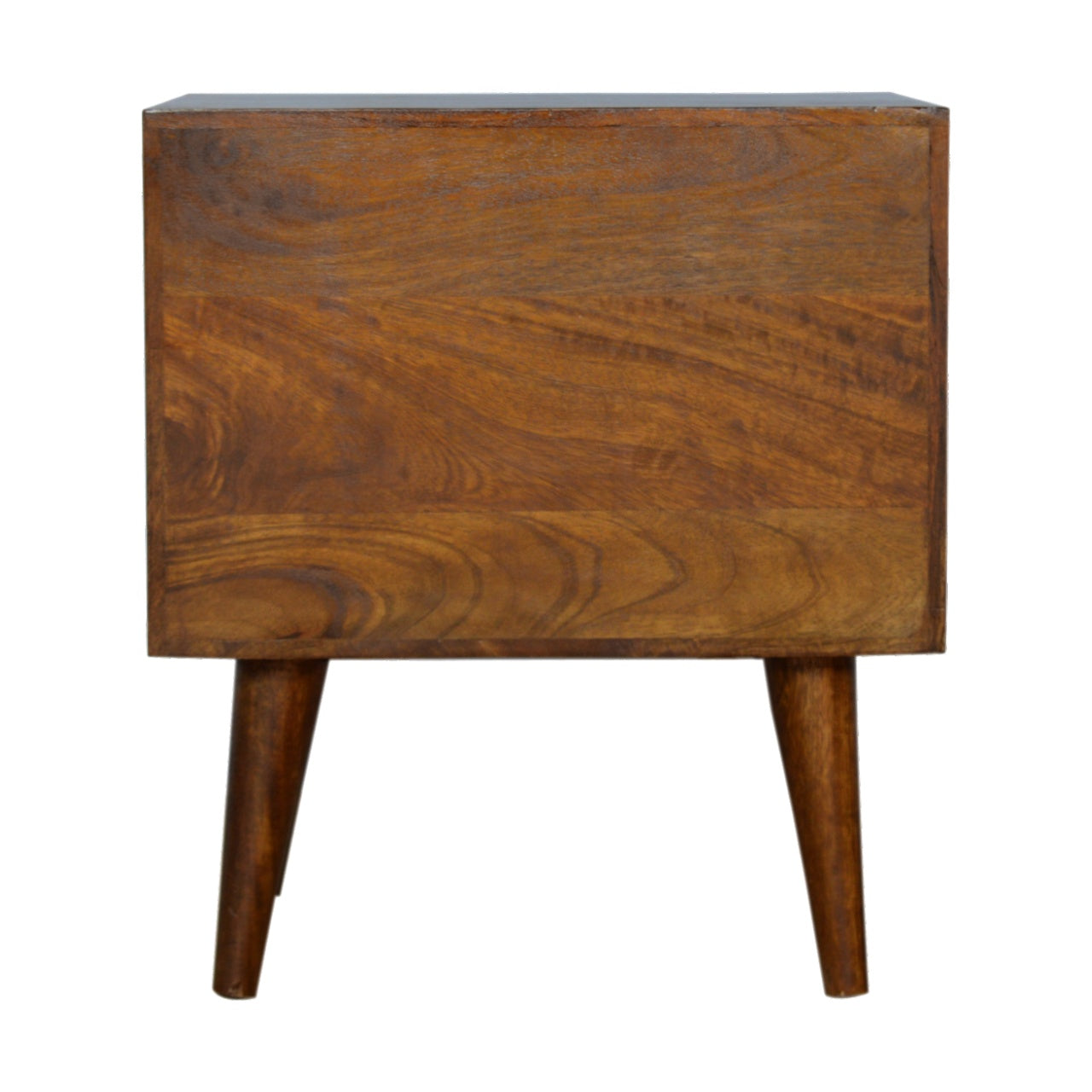 Chestnut Prism Bedside Nightstand