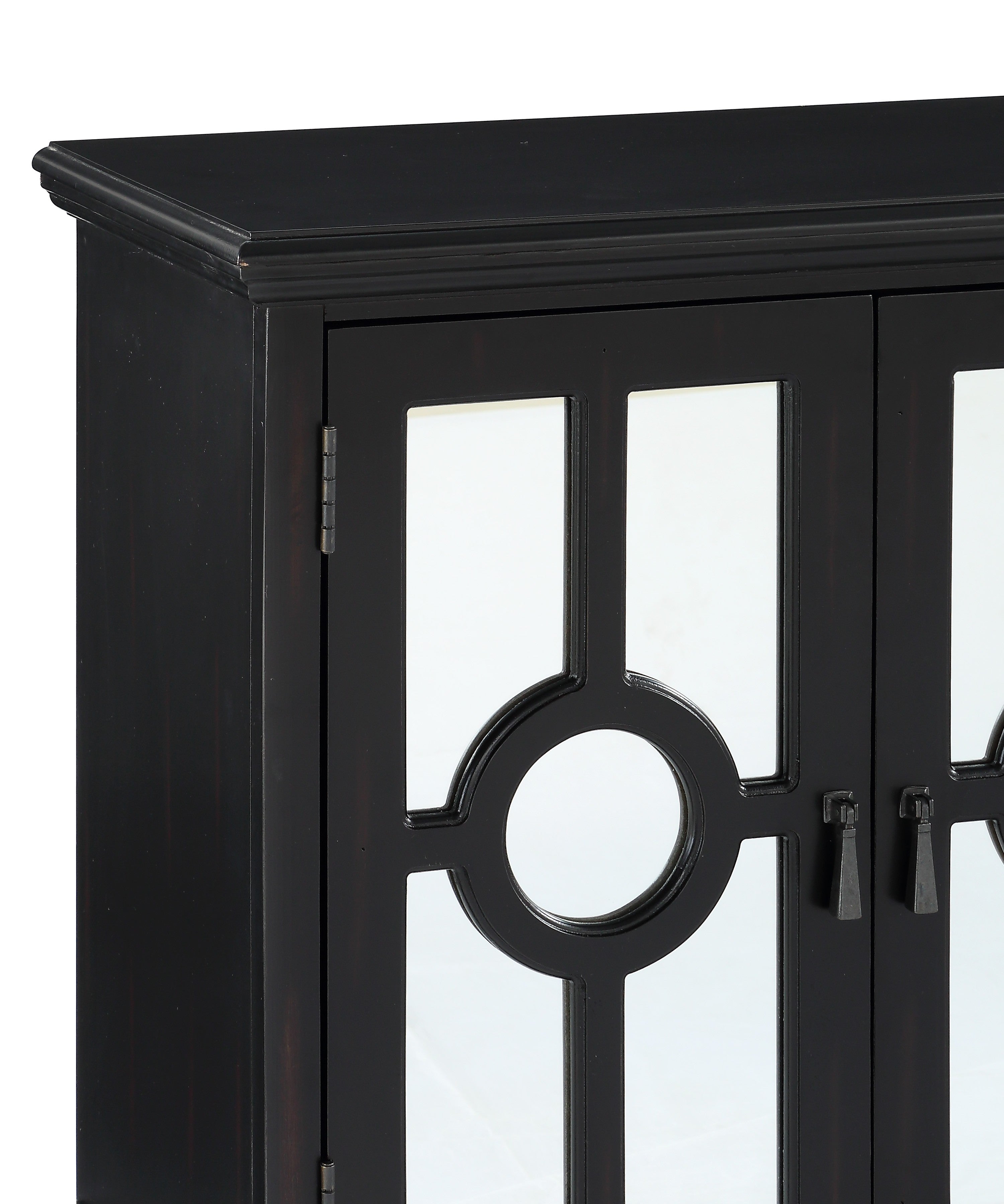 Poppy Accent Chest with Mirror Doors