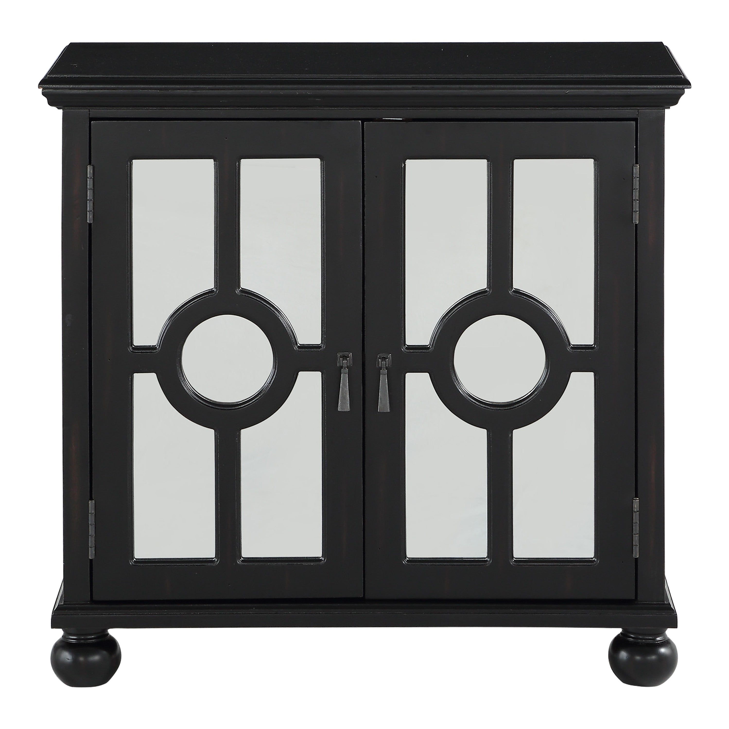 Poppy Accent Chest with Mirror Doors