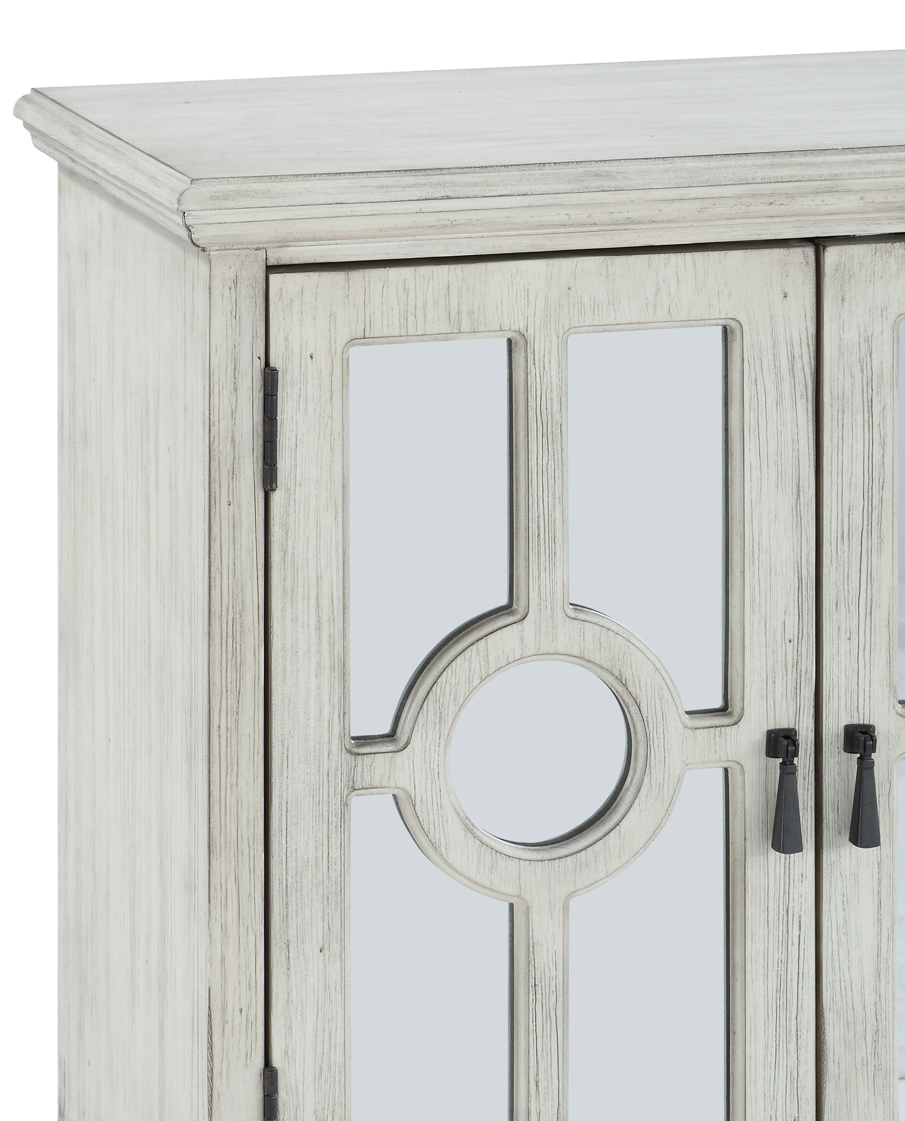 Poppy Accent Chest with Mirror Doors