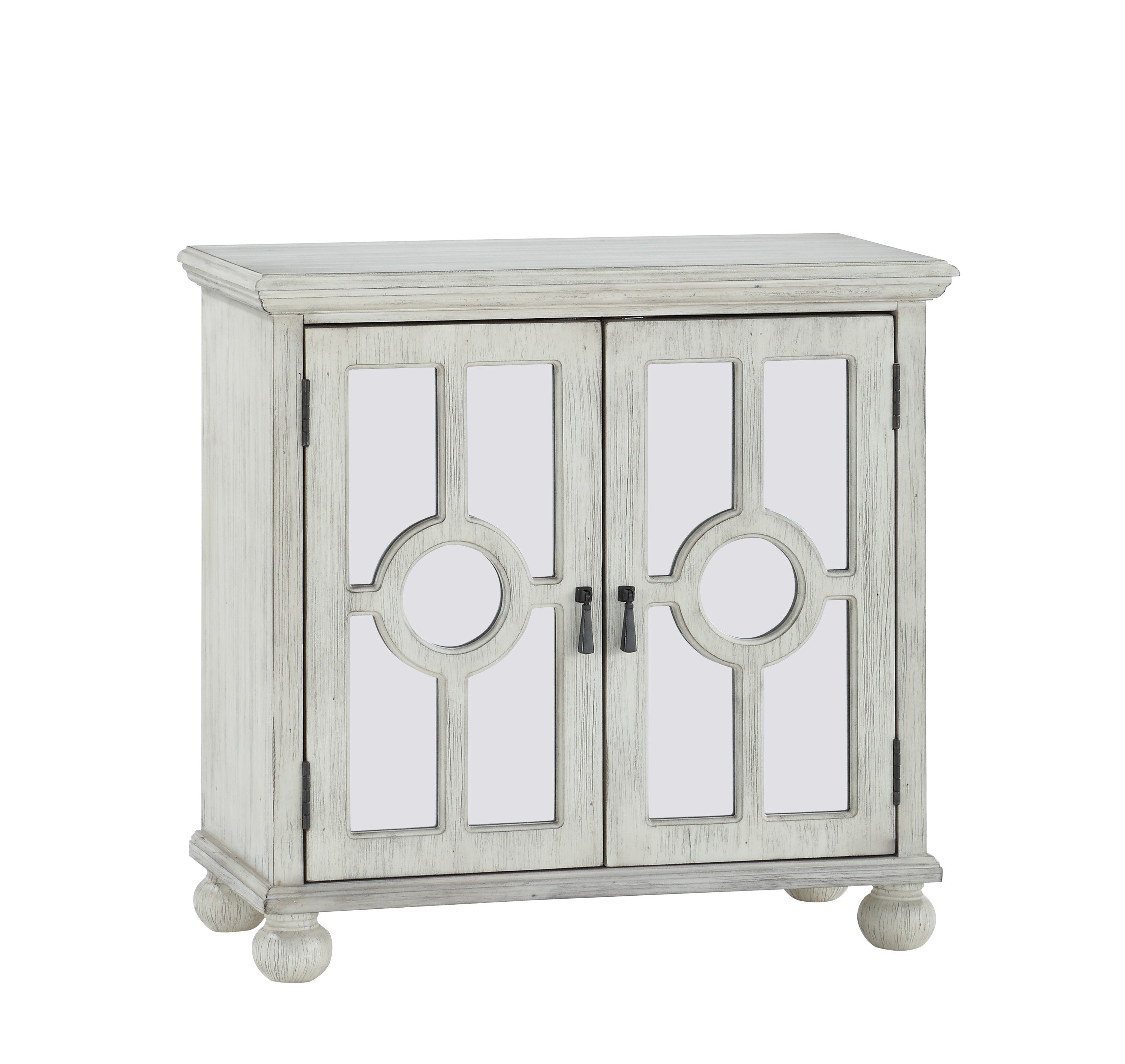 Poppy Accent Chest with Mirror Doors