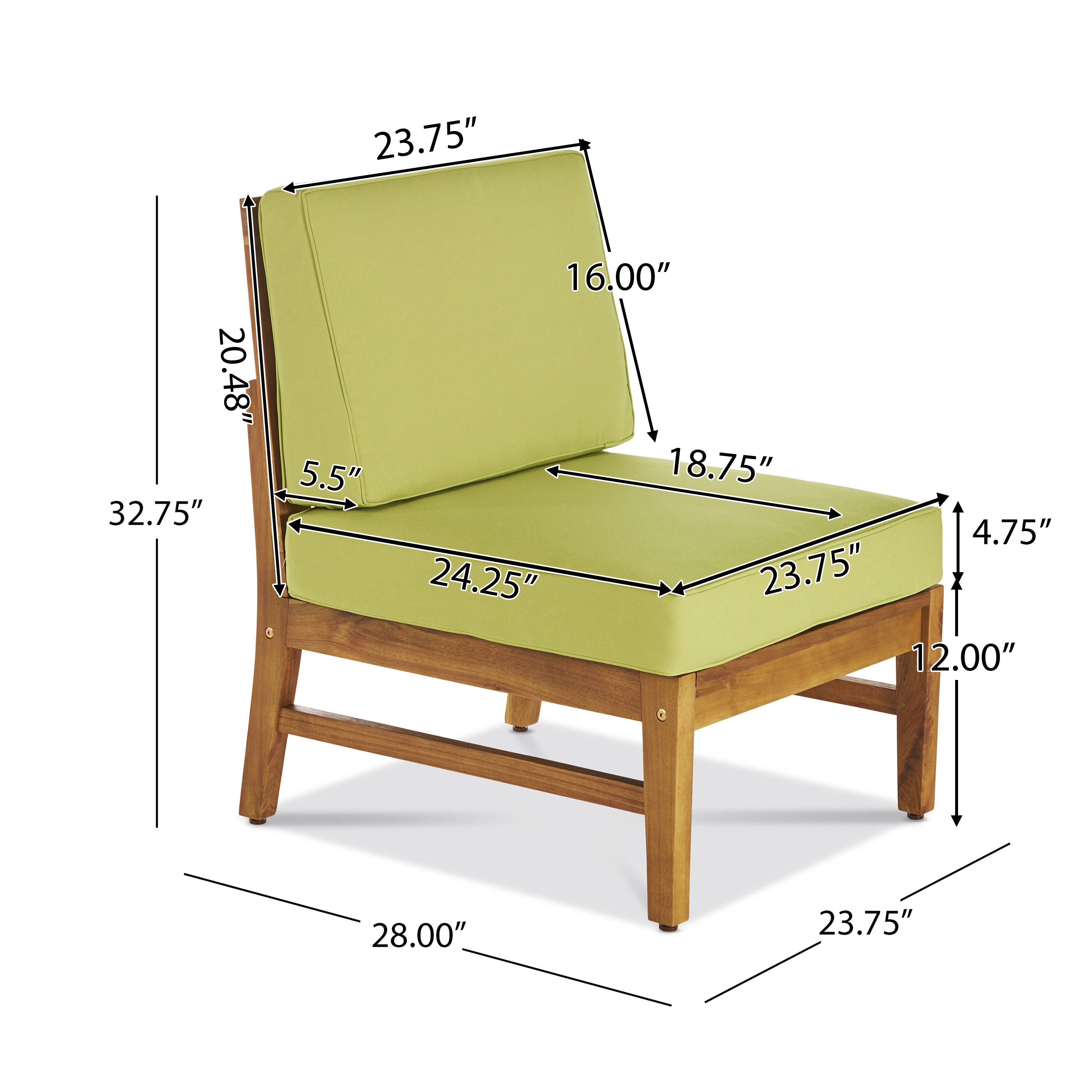 Perla Outdoor 2-Piece Chat Set
