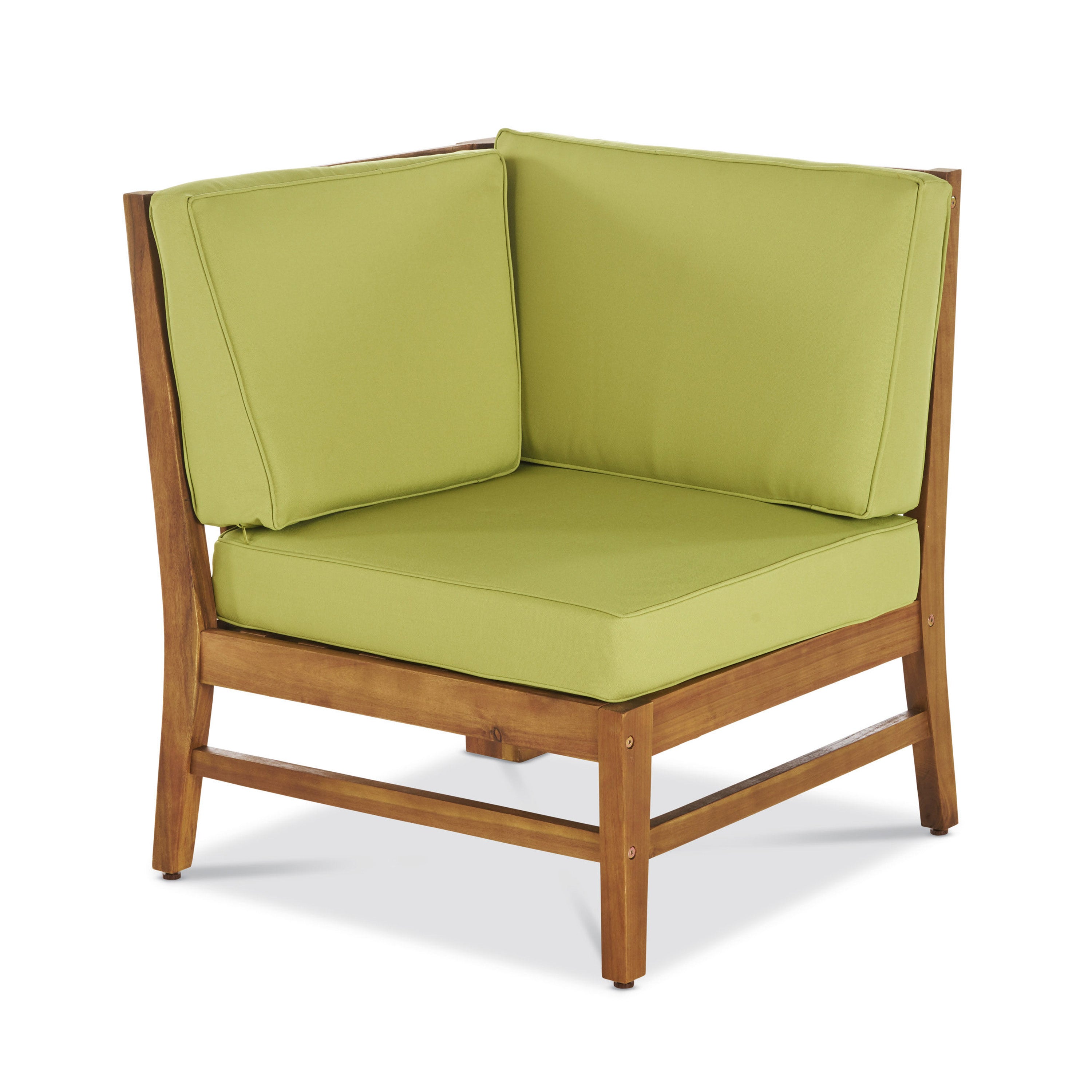 Perla Outdoor L-Shape Sectional Sofa with Coffee Table