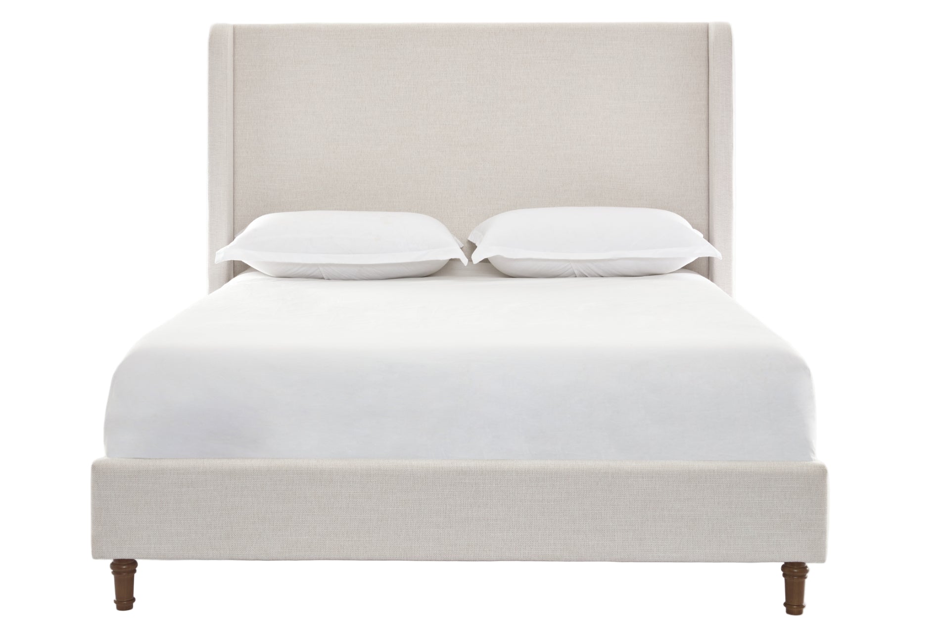 Hayden Upholstered Wingback Bed