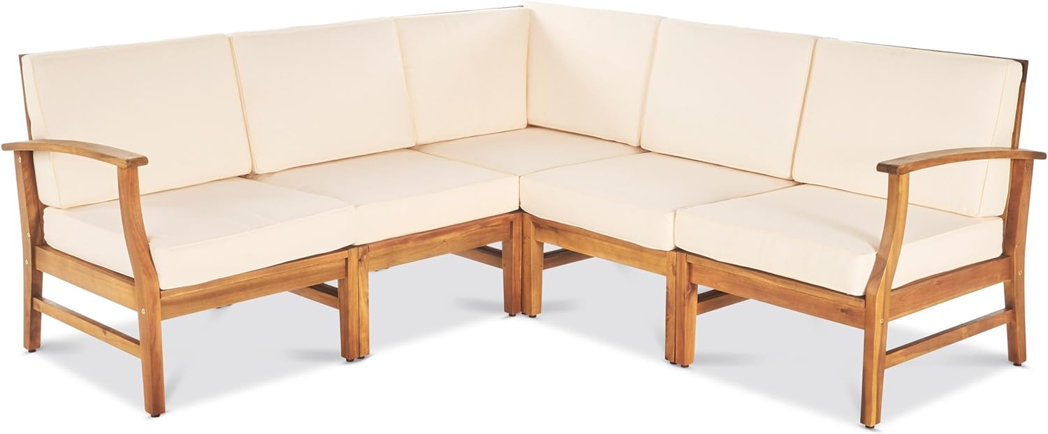 Perla Outdoor L-Shape Sectional Sofa