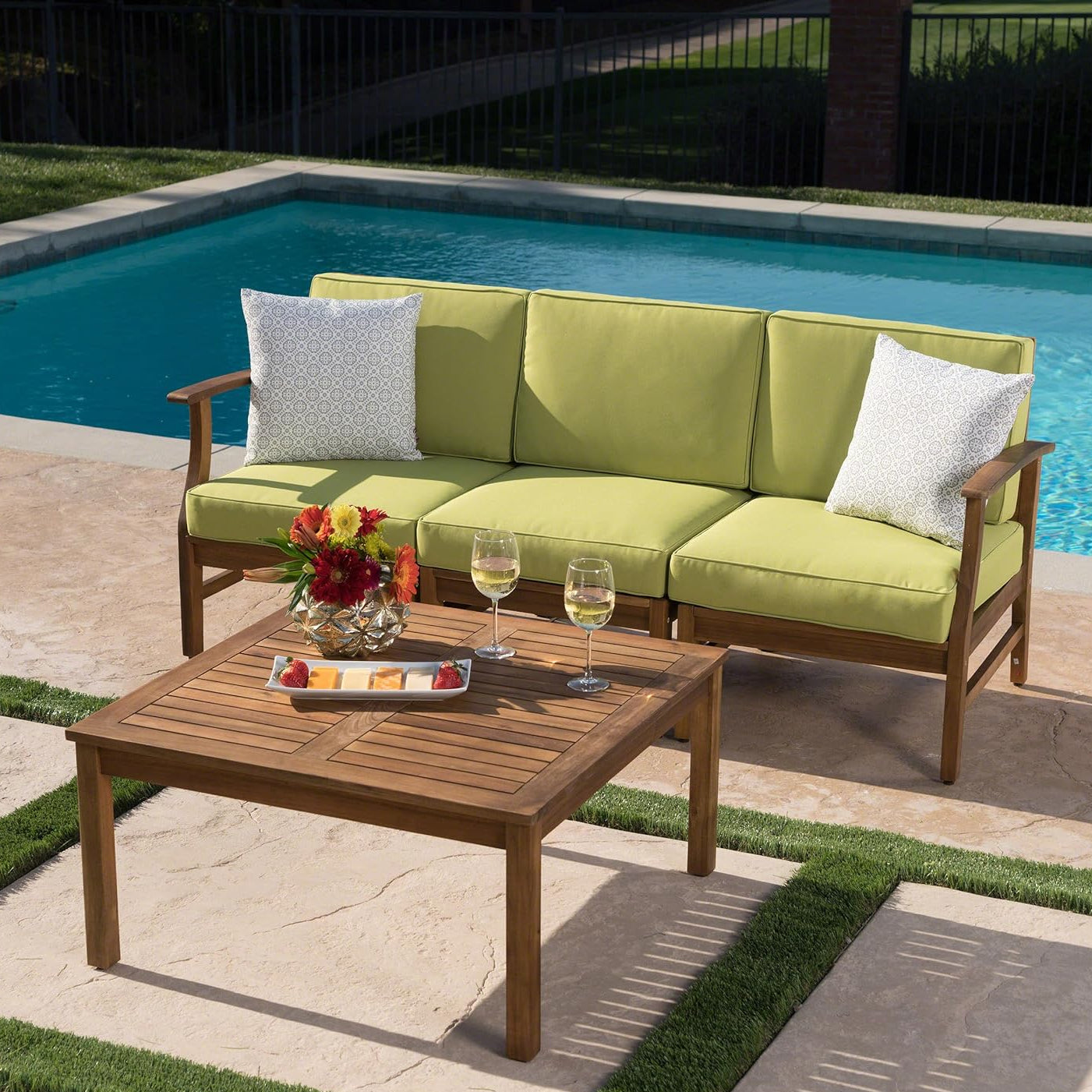 Perla Outdoor 2-Piece Chat Set