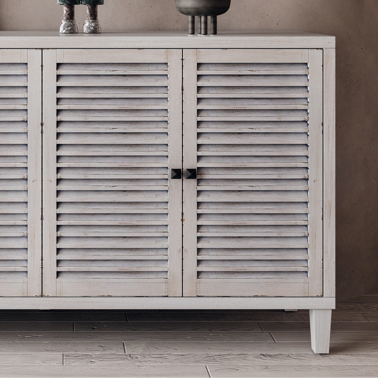 Shutter Door  Sideboard Buffet