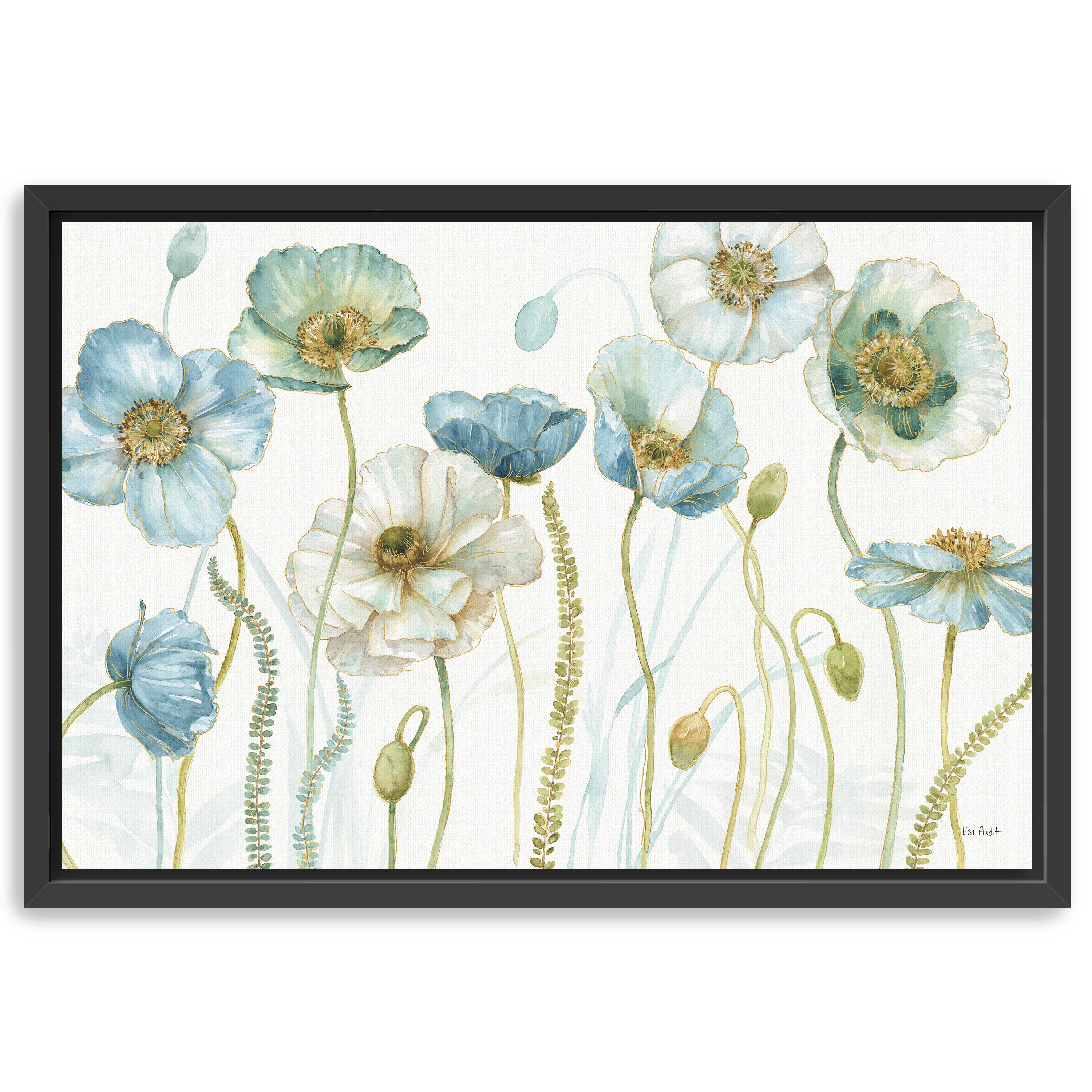 My Greenhouse Flowers I Canvas Giclee