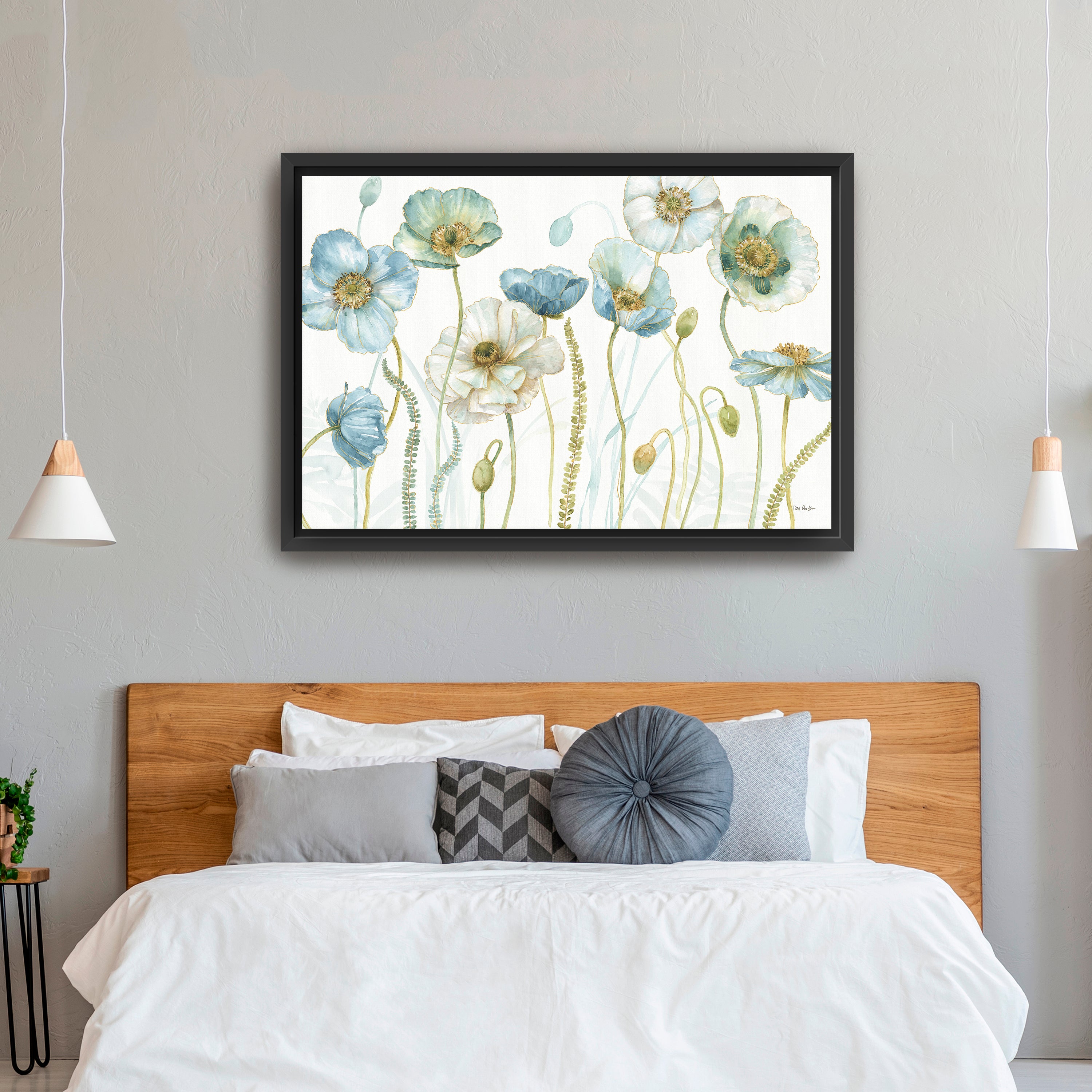 My Greenhouse Flowers I Canvas Giclee