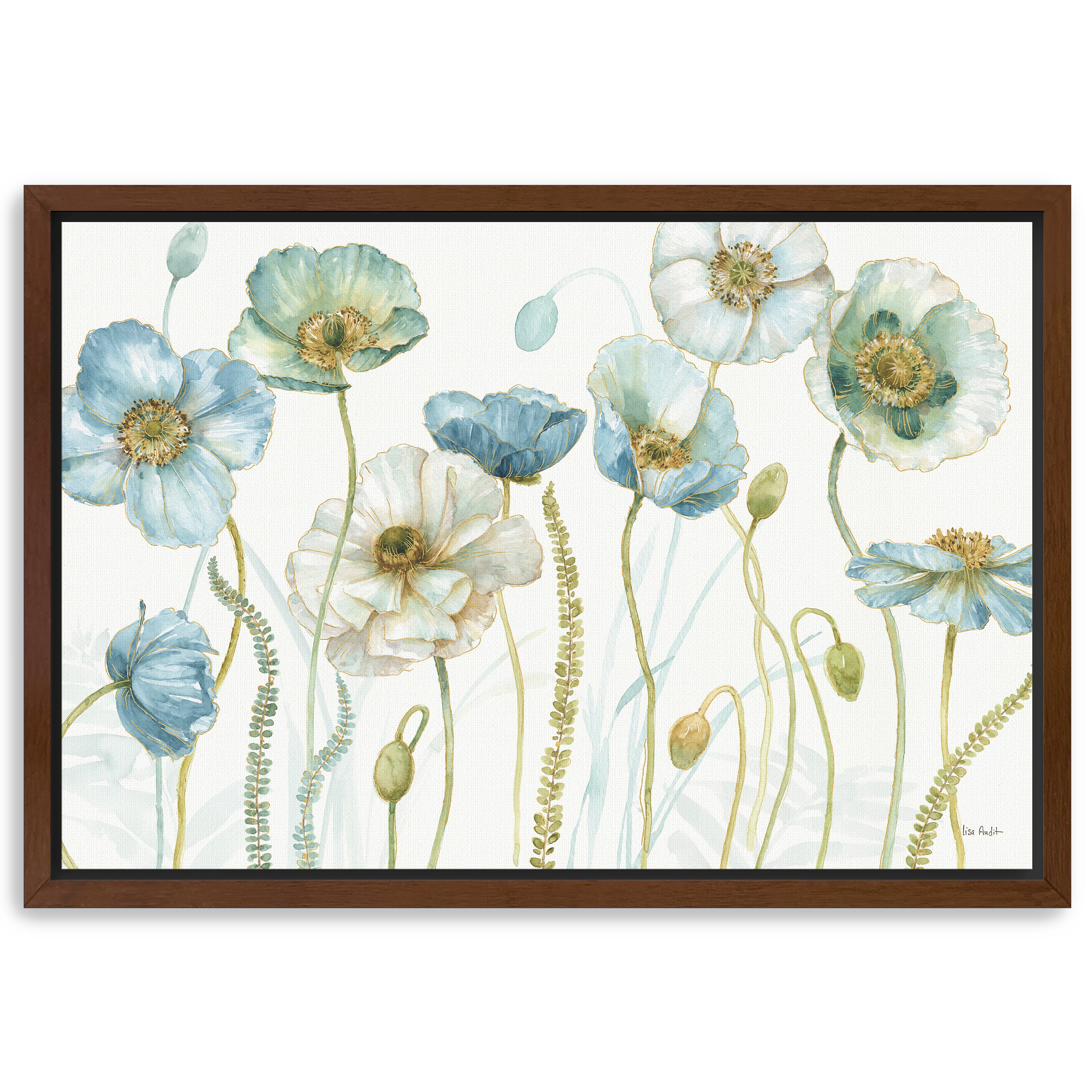 My Greenhouse Flowers I Canvas Giclee