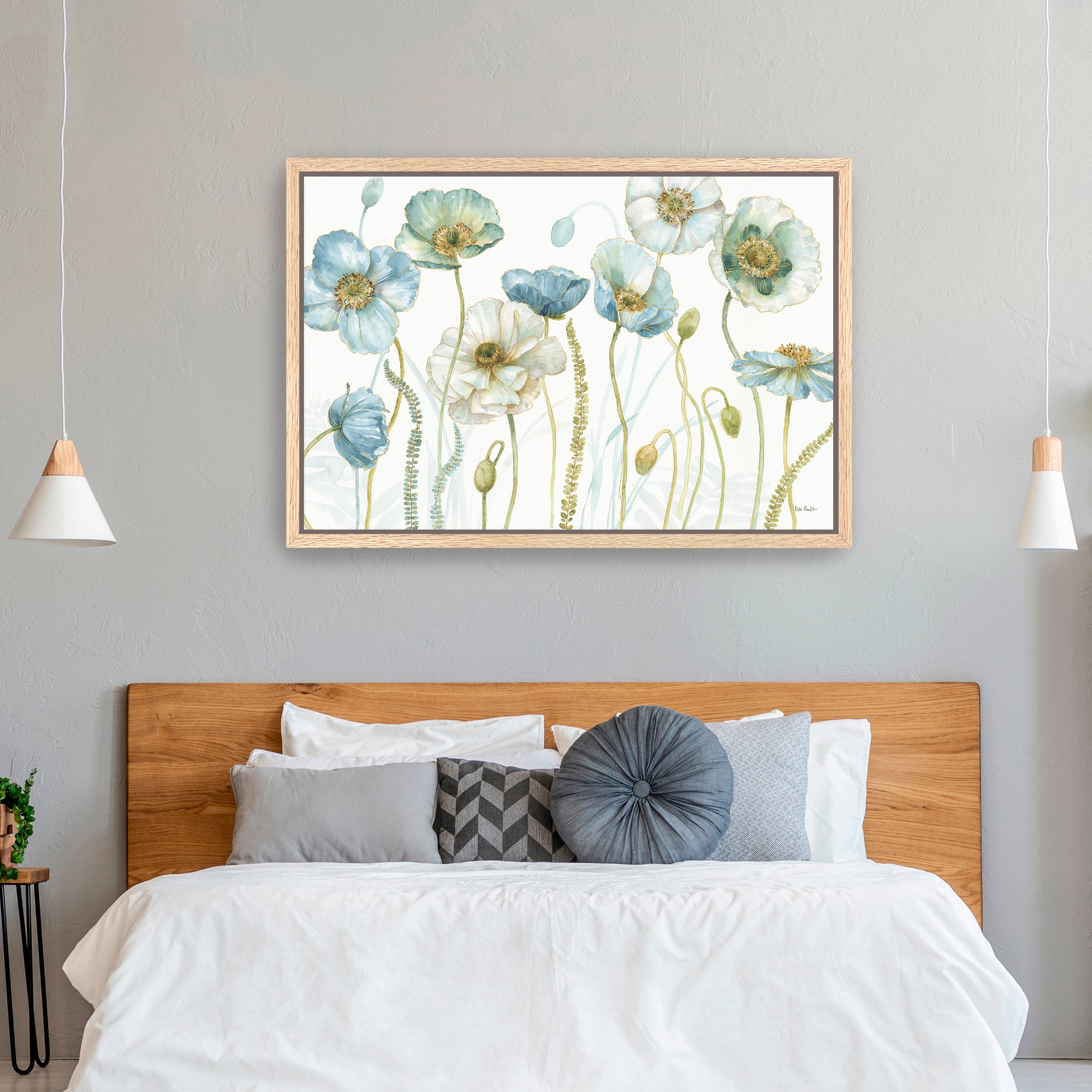 My Greenhouse Flowers I Canvas Giclee