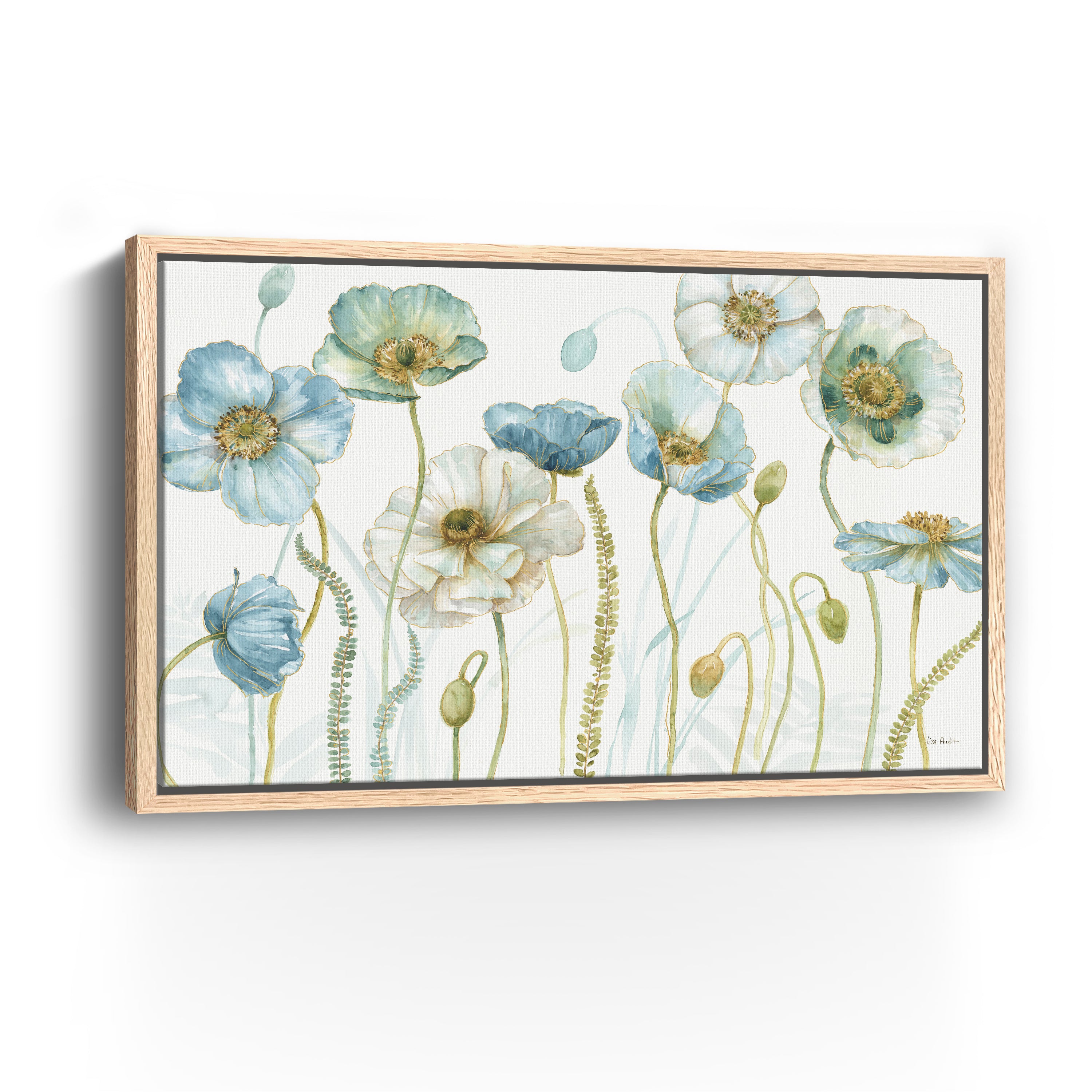 My Greenhouse Flowers I Canvas Giclee