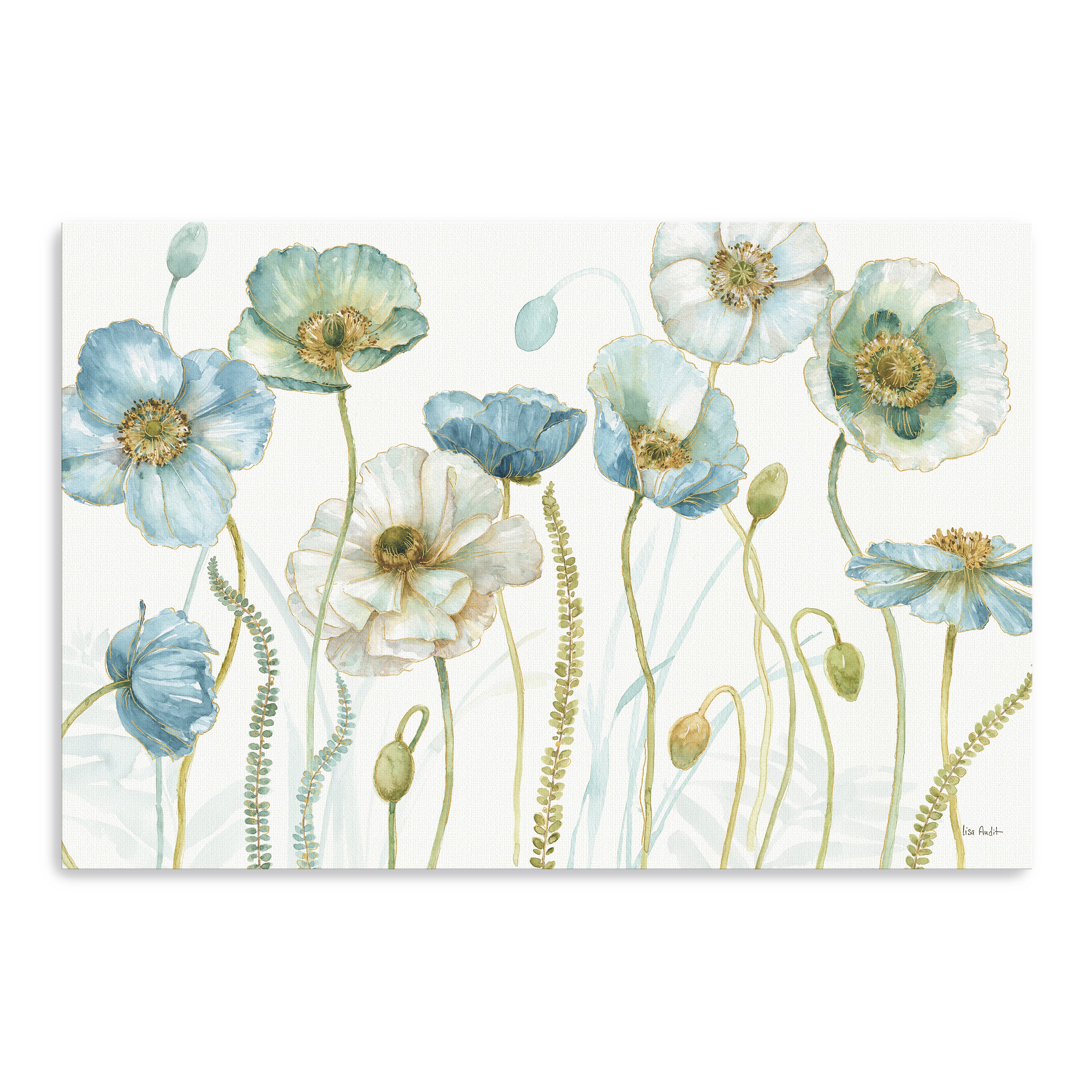 My Greenhouse Flowers I Canvas Giclee