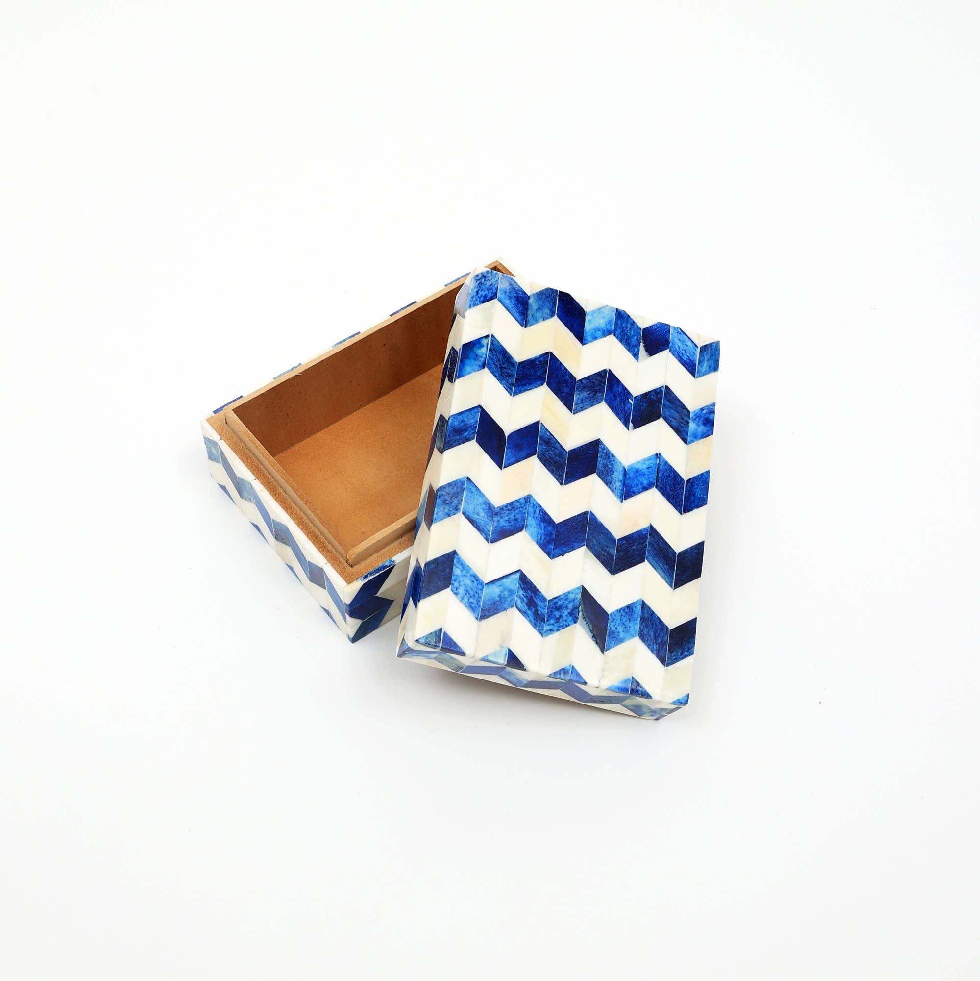 Zany Zigzag Wooden Box