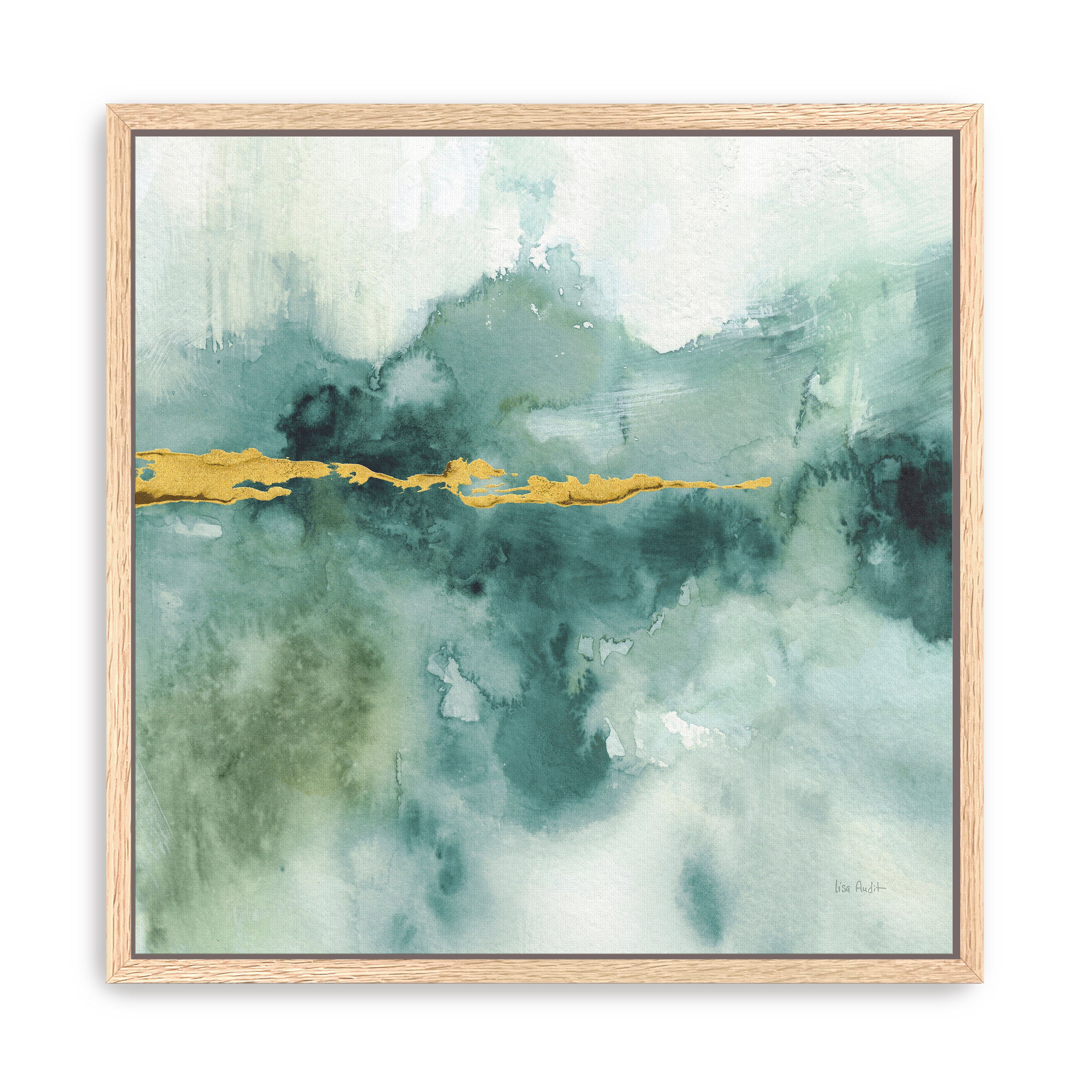 My Greenhouse Abstract I Canvas Giclee