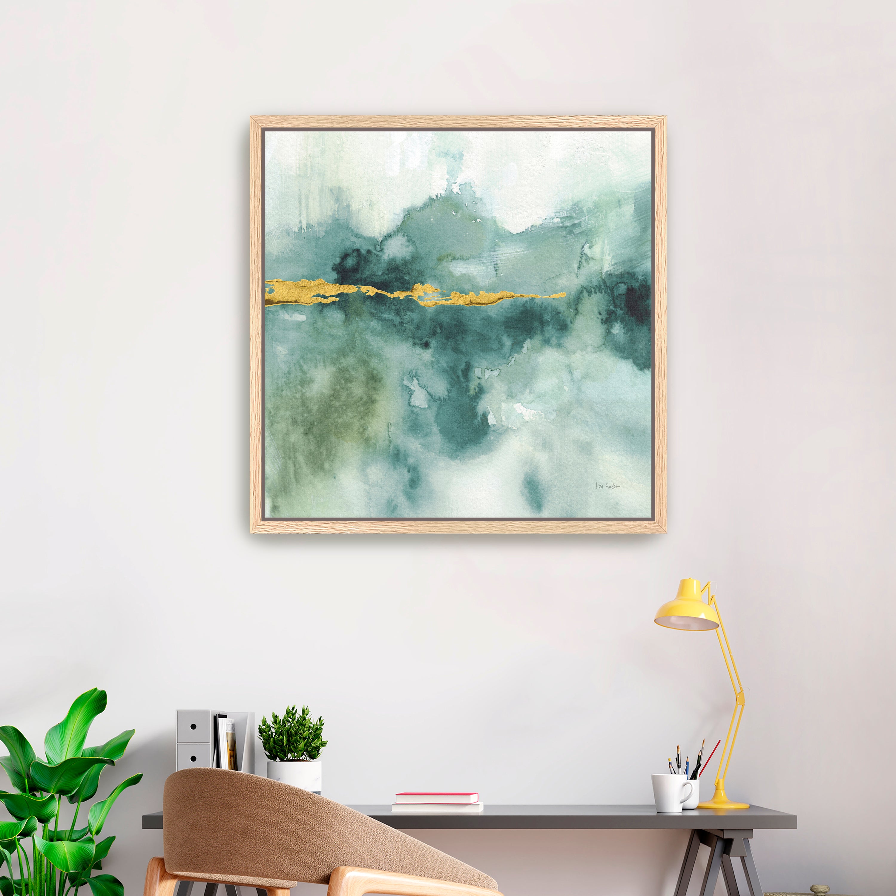 My Greenhouse Abstract I Canvas Giclee