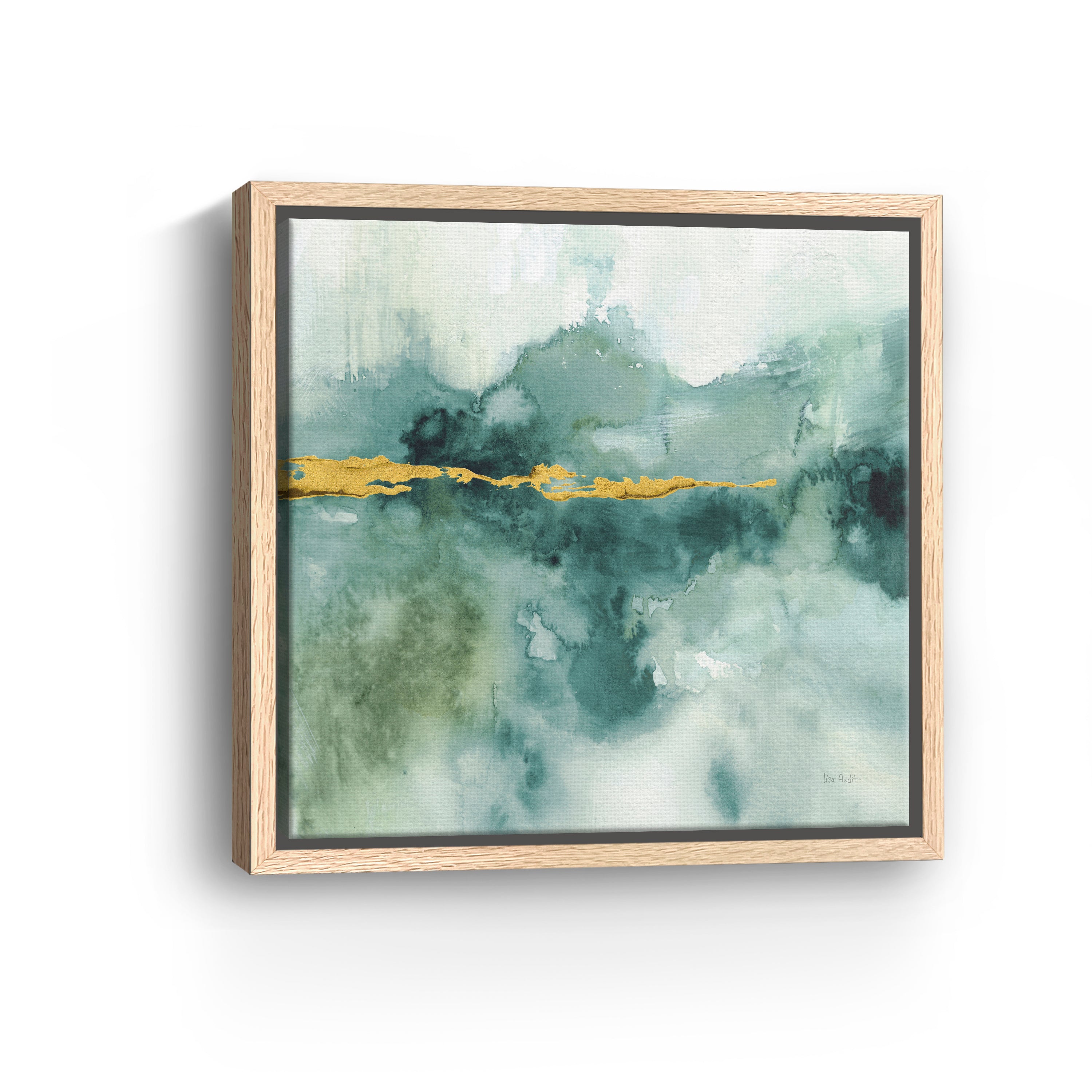 My Greenhouse Abstract I Canvas Giclee