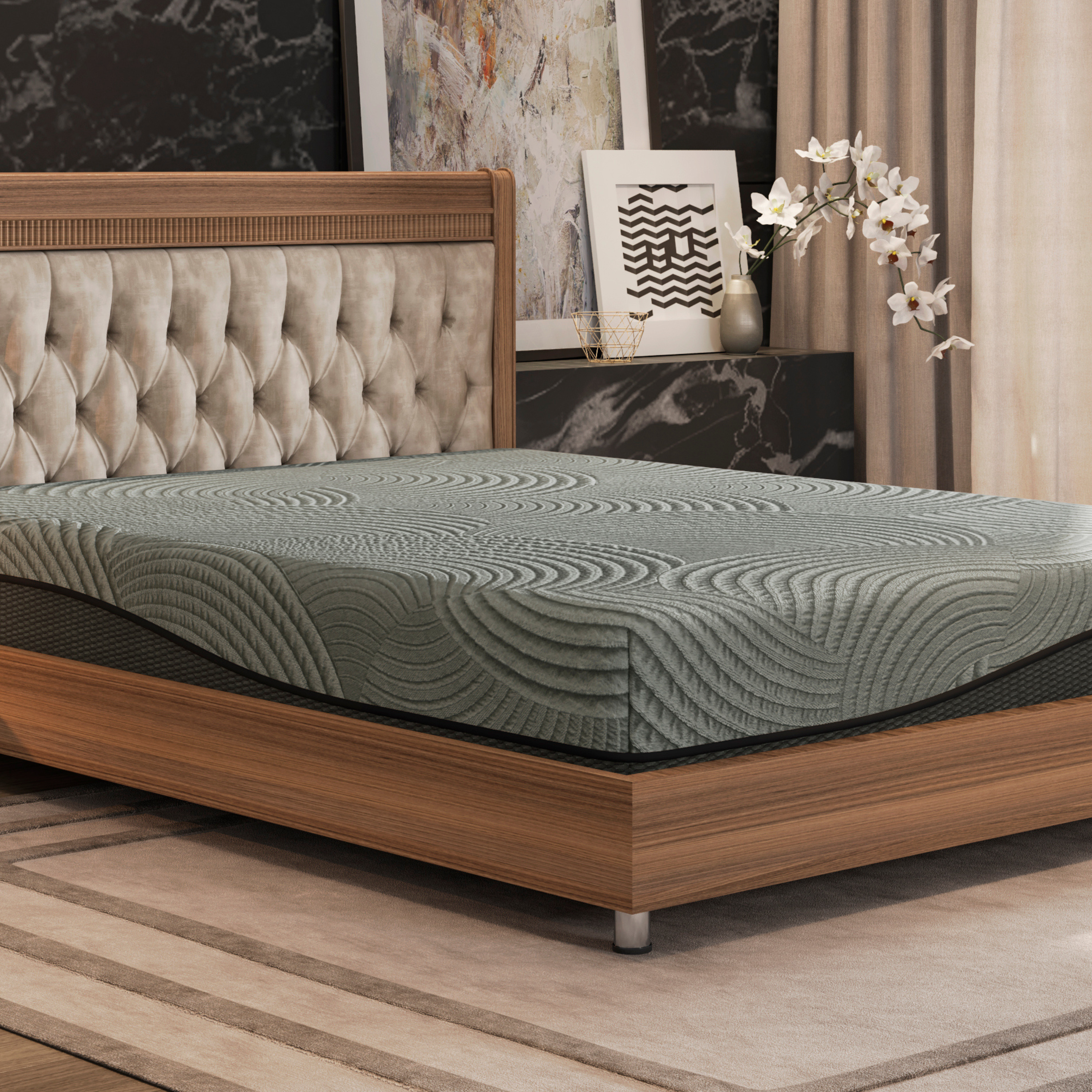 BedTech Gel Max 10 Inch Medium Firm Mattress