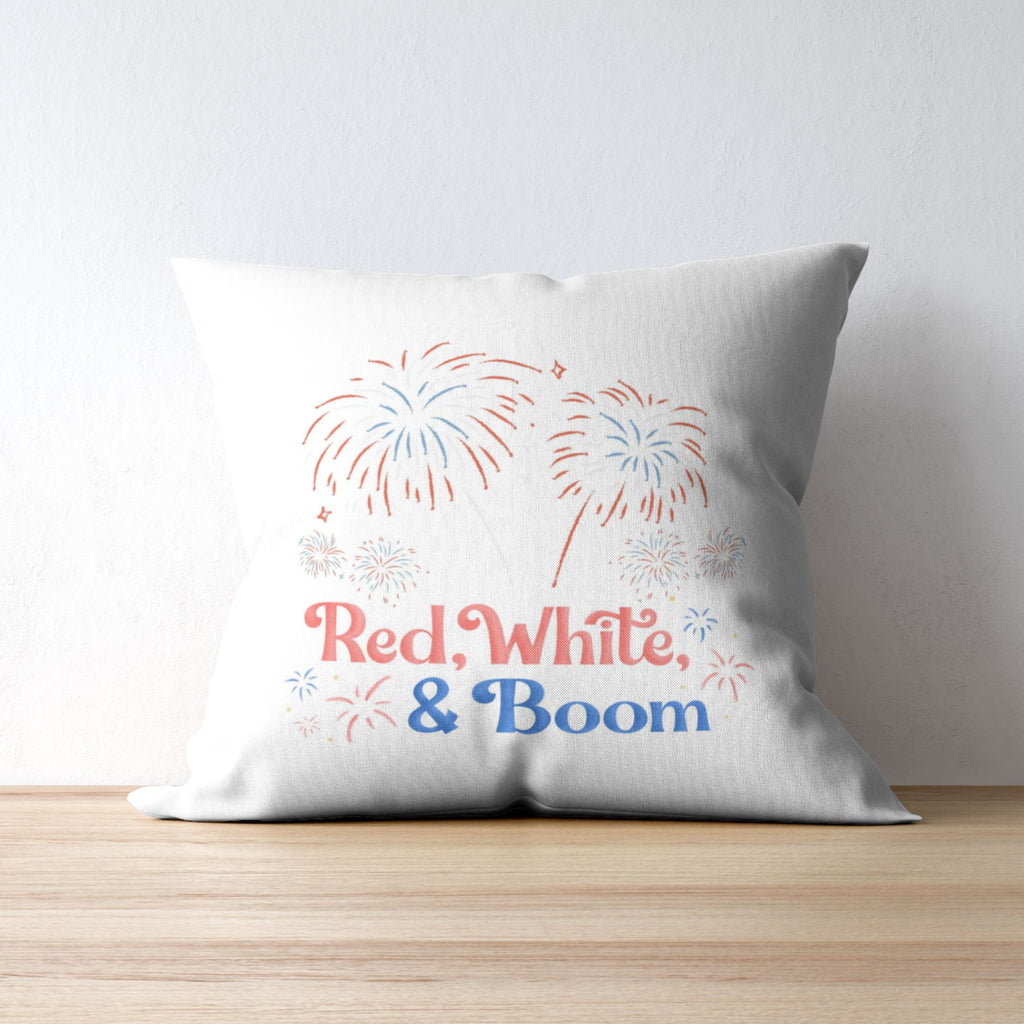 Red-White-&-Boom-Pillow-Home-Decor
