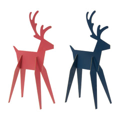 Modern-Metal-Deer-Figurine-(set-of-6)-Red-Decor