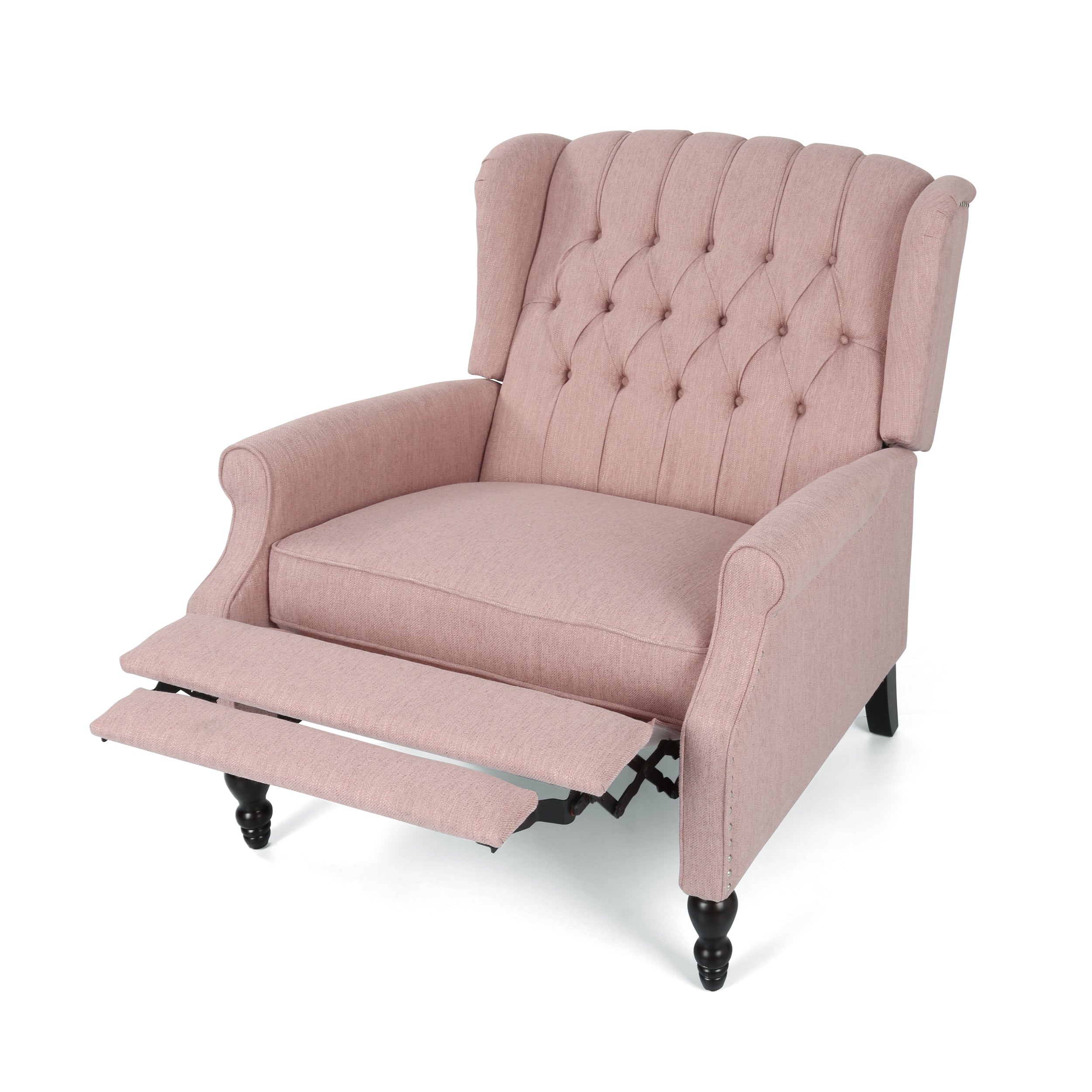 Oversized Wingback Tufted Recliner Accent Chair
