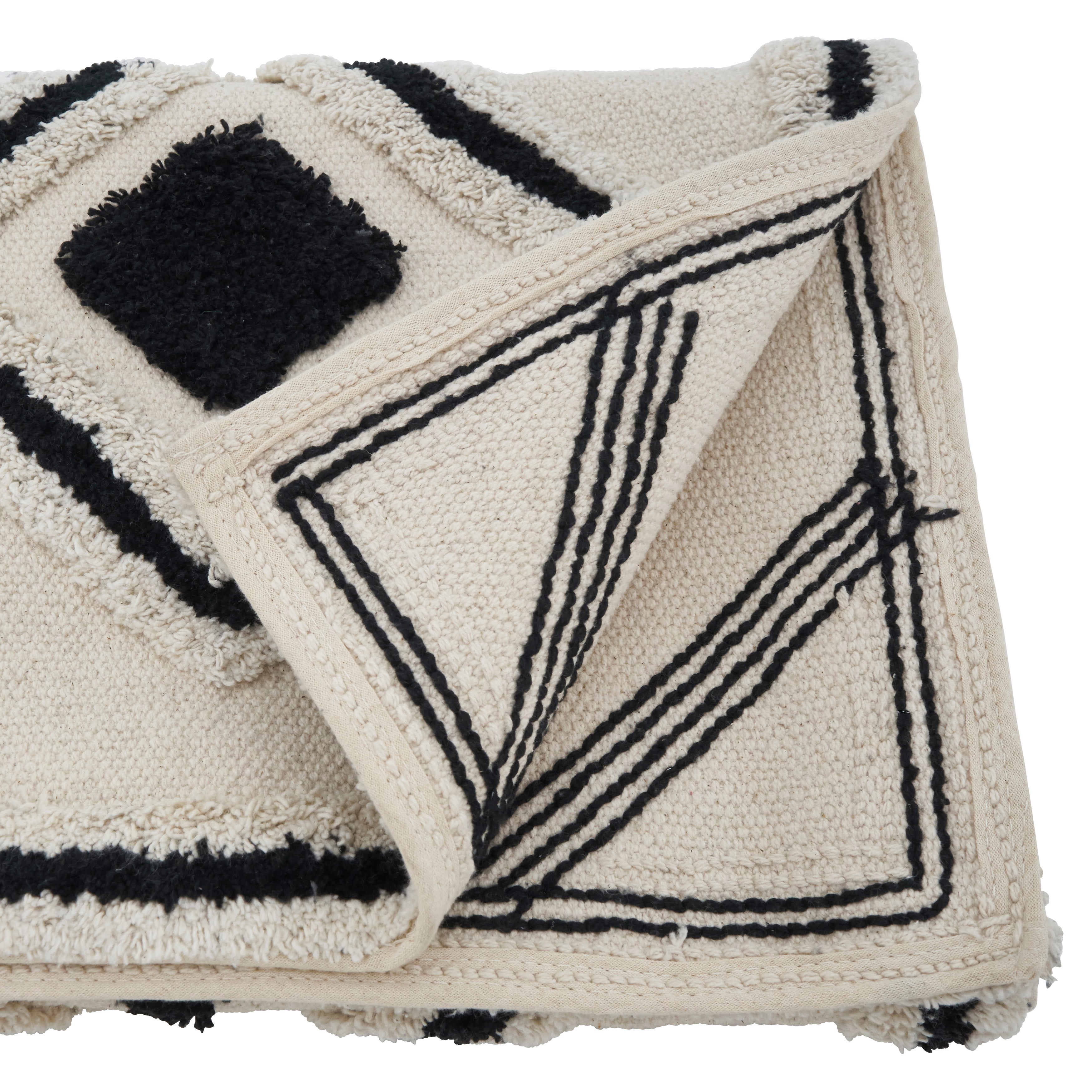 Diamond Design Shag Runner
