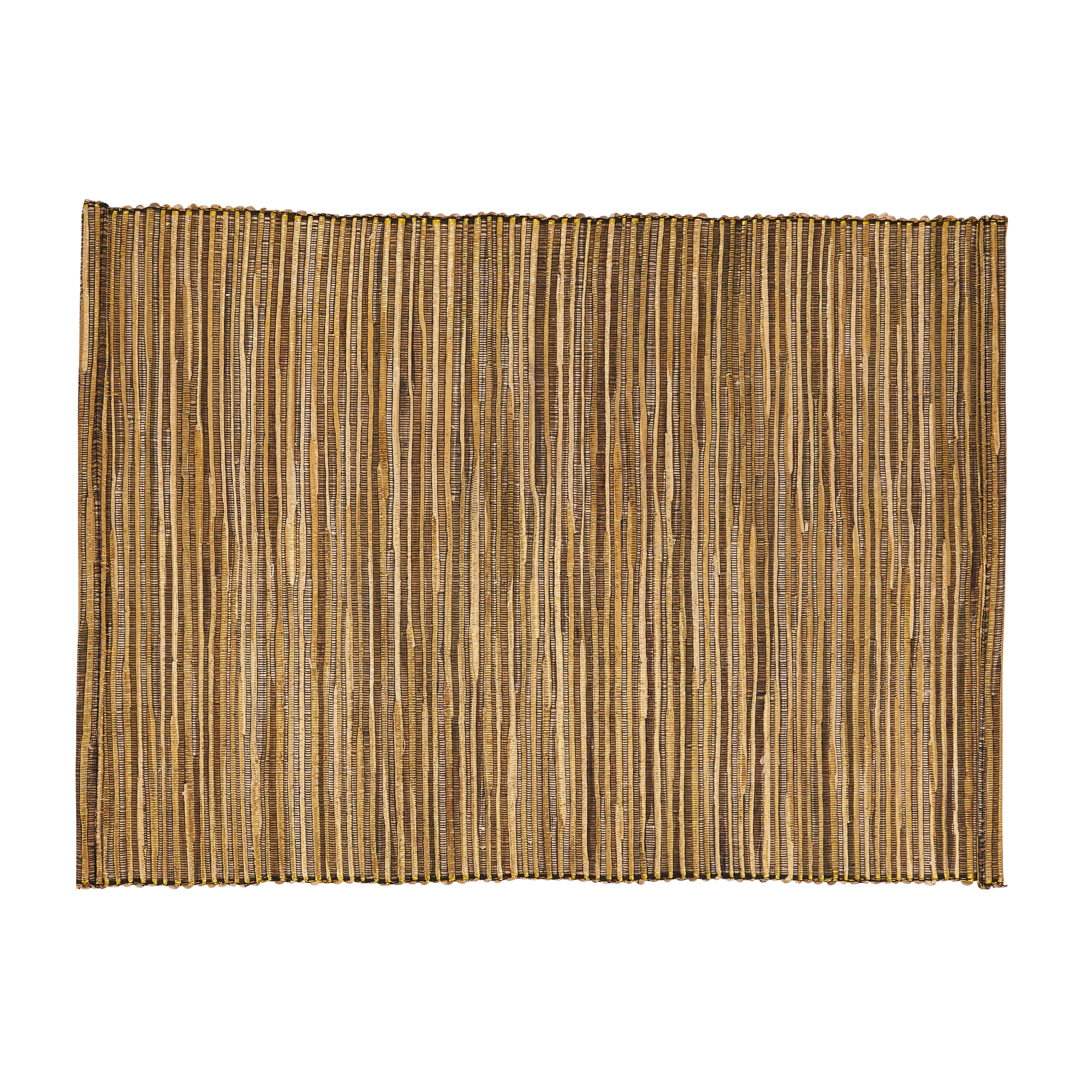 Shimmering Woven Nubby Table Placemat, Set of 4