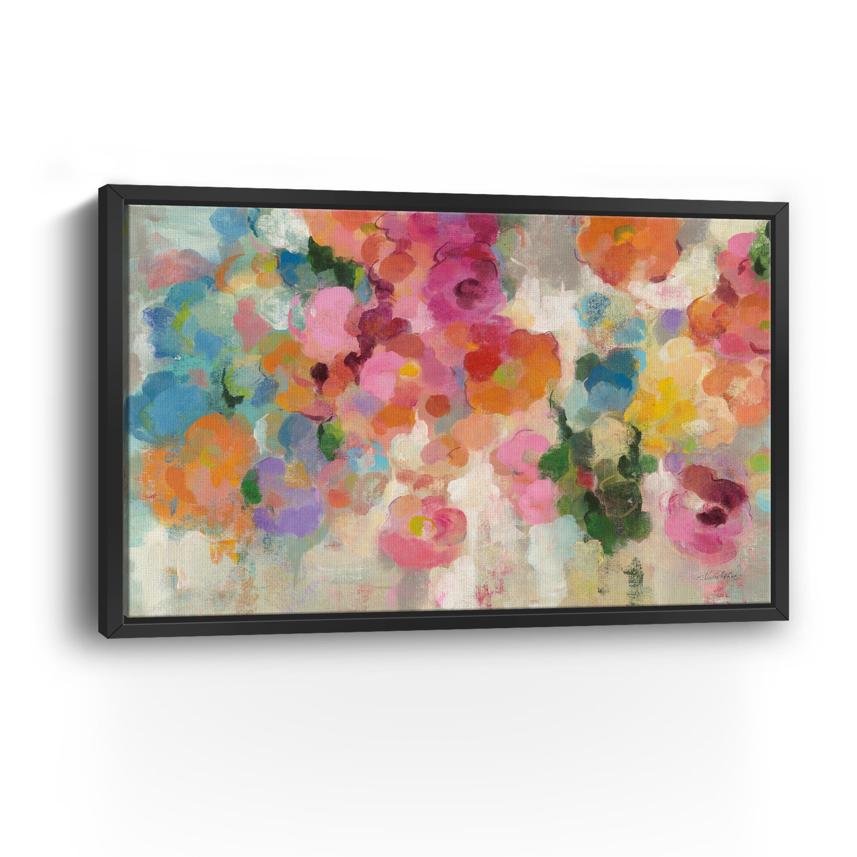 Colorful Garden I Canvas Giclee