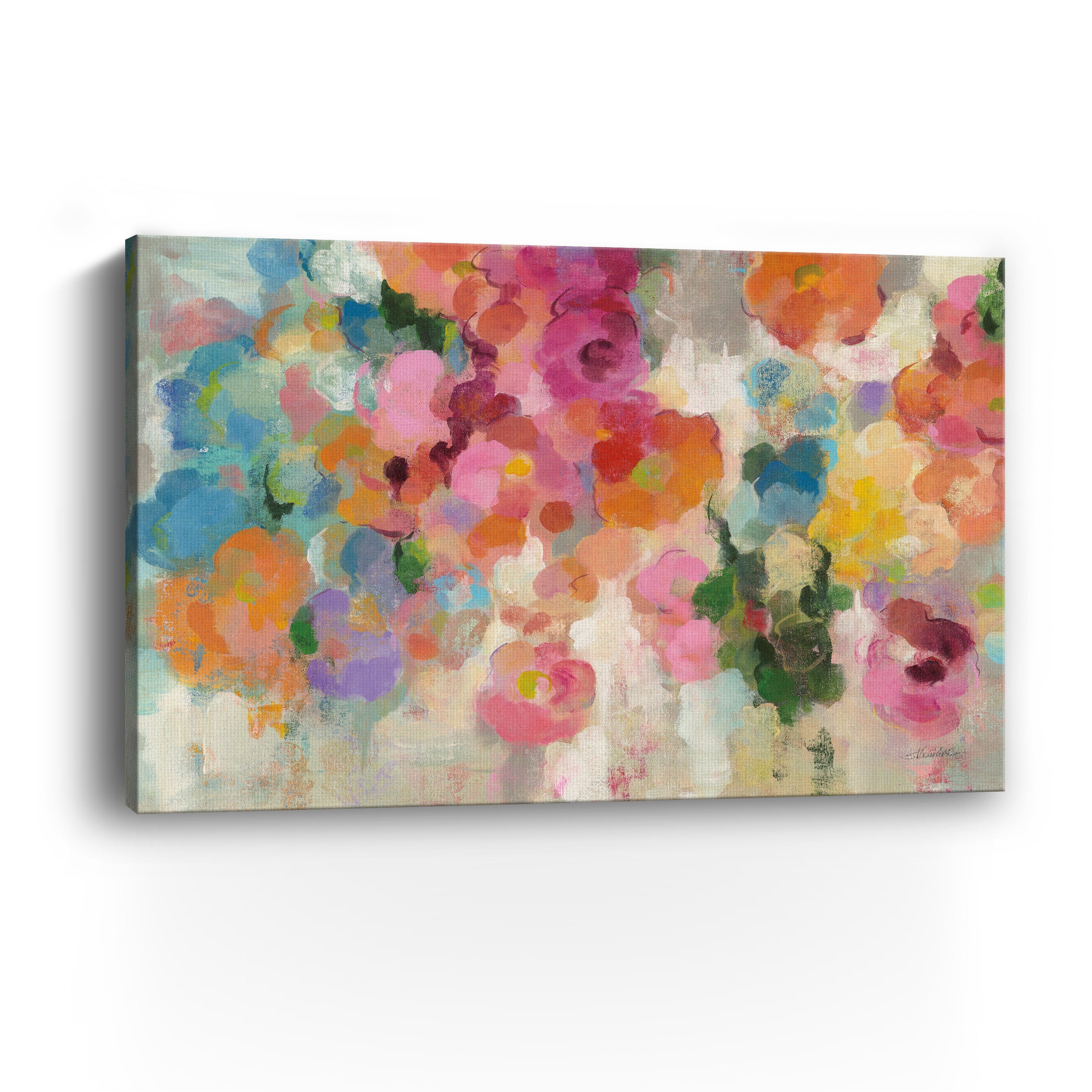 Colorful Garden I Canvas Giclee