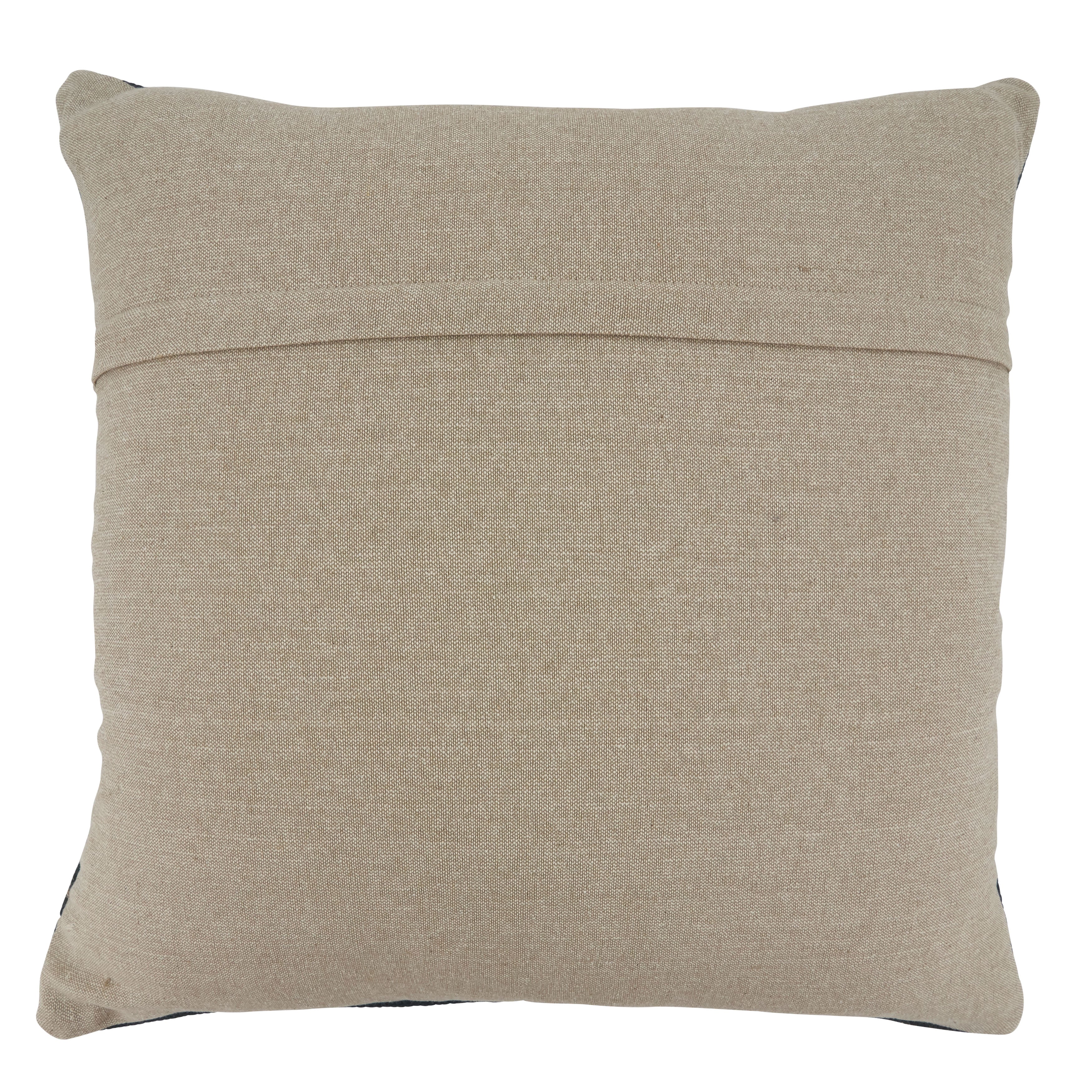Eye Embroidered Poly Filled Throw Pillow