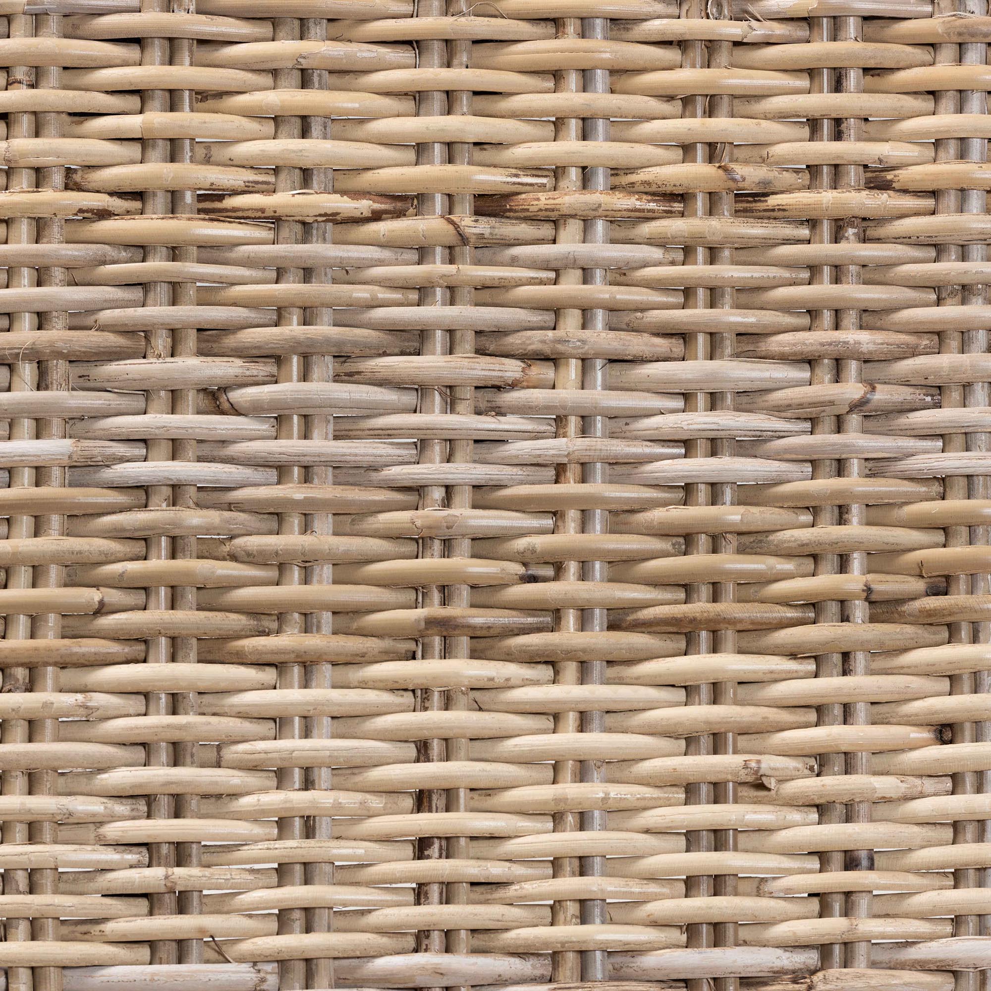 Valto Rattan and Wood Dining Chair