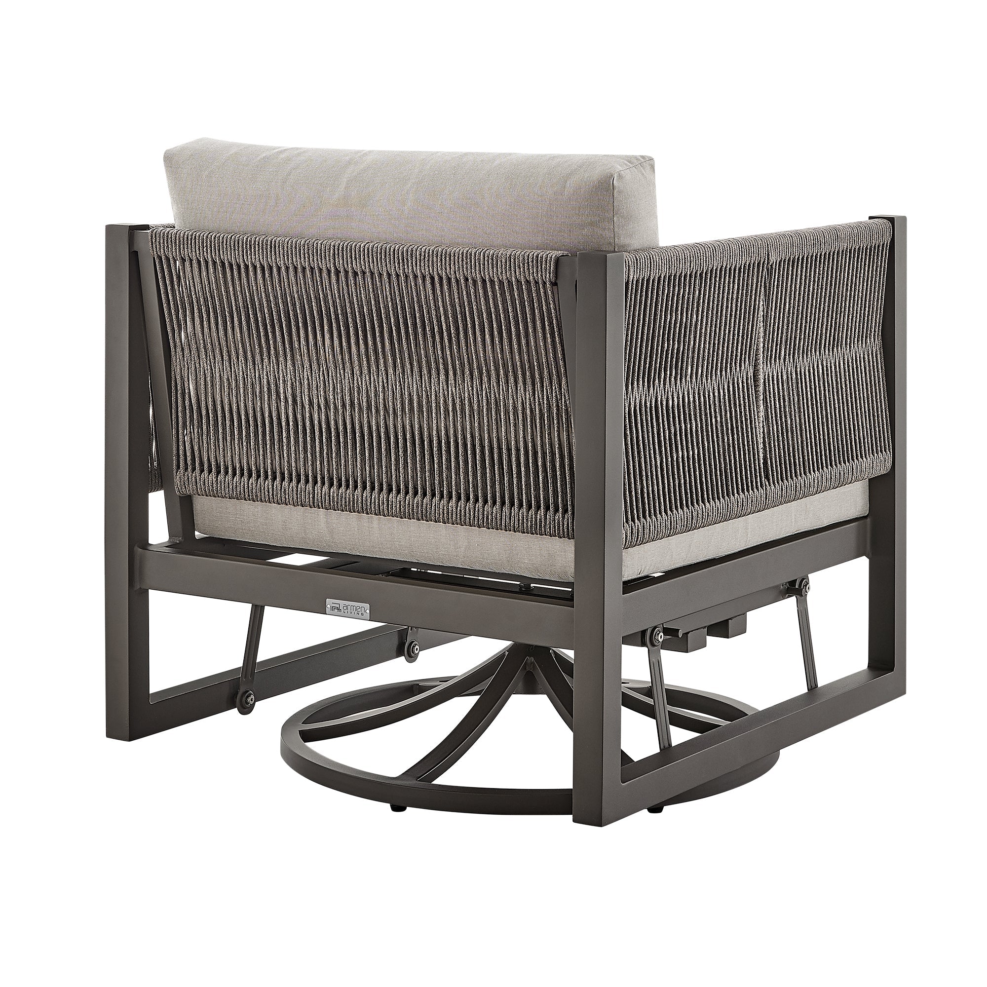 Mareike Outdoor Patio Swivel Glider Lounge Chair