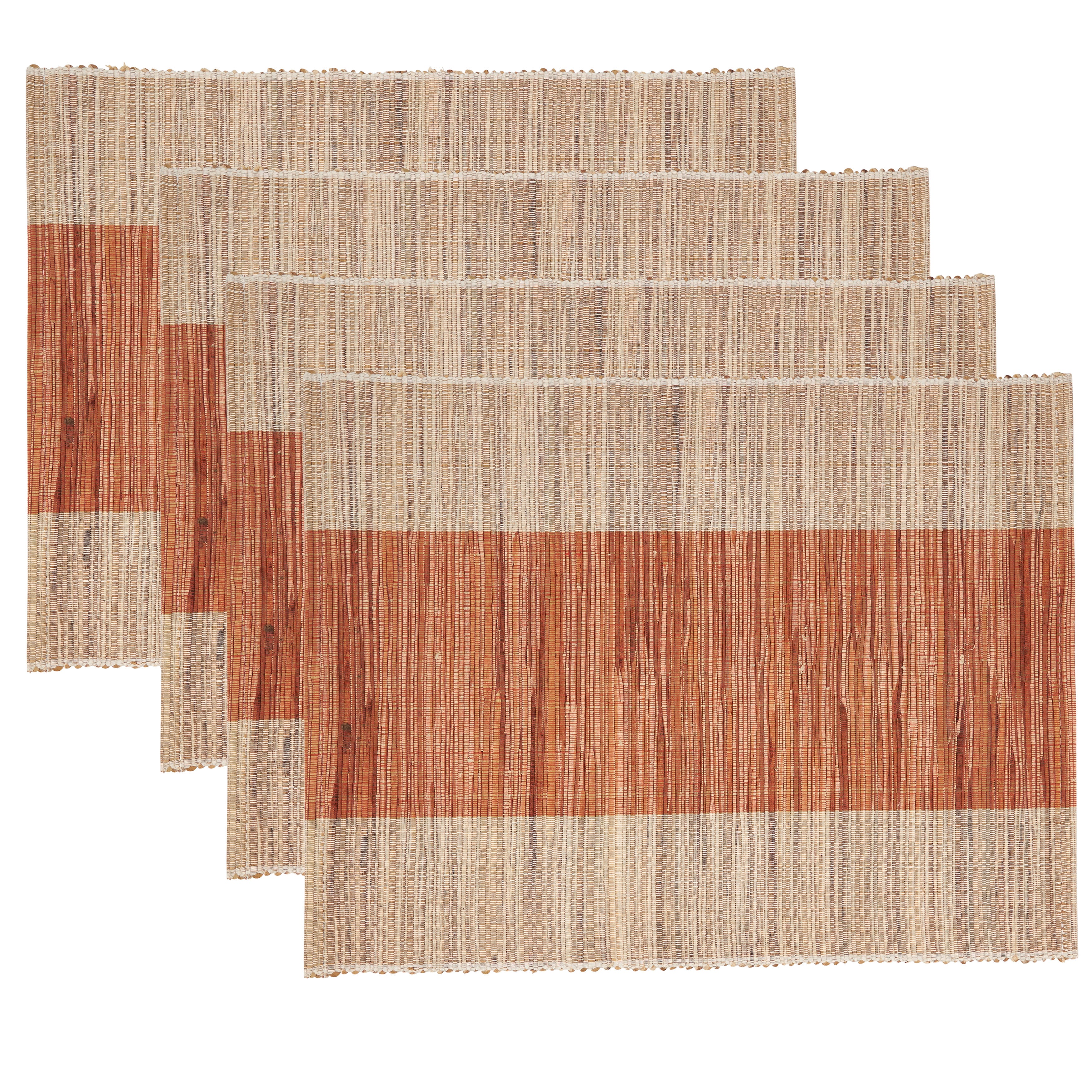 Shimmering Banded Table Placemat, Set of 4