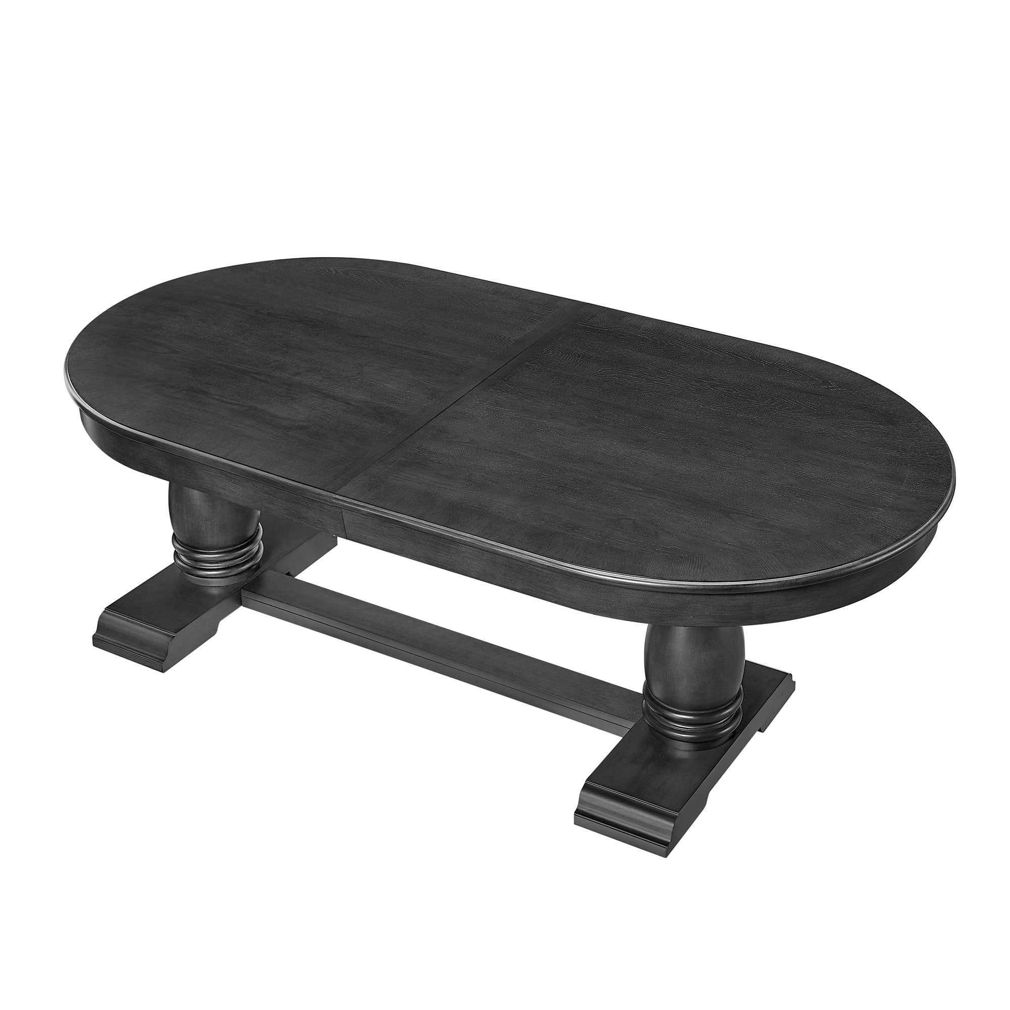 Aquarion Extendable Dining Table with Oval Shaped and Wood Frame