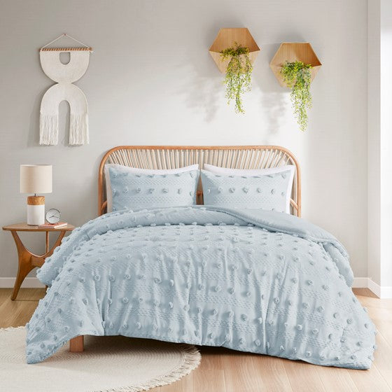 Clip Jacquard Comforter Set