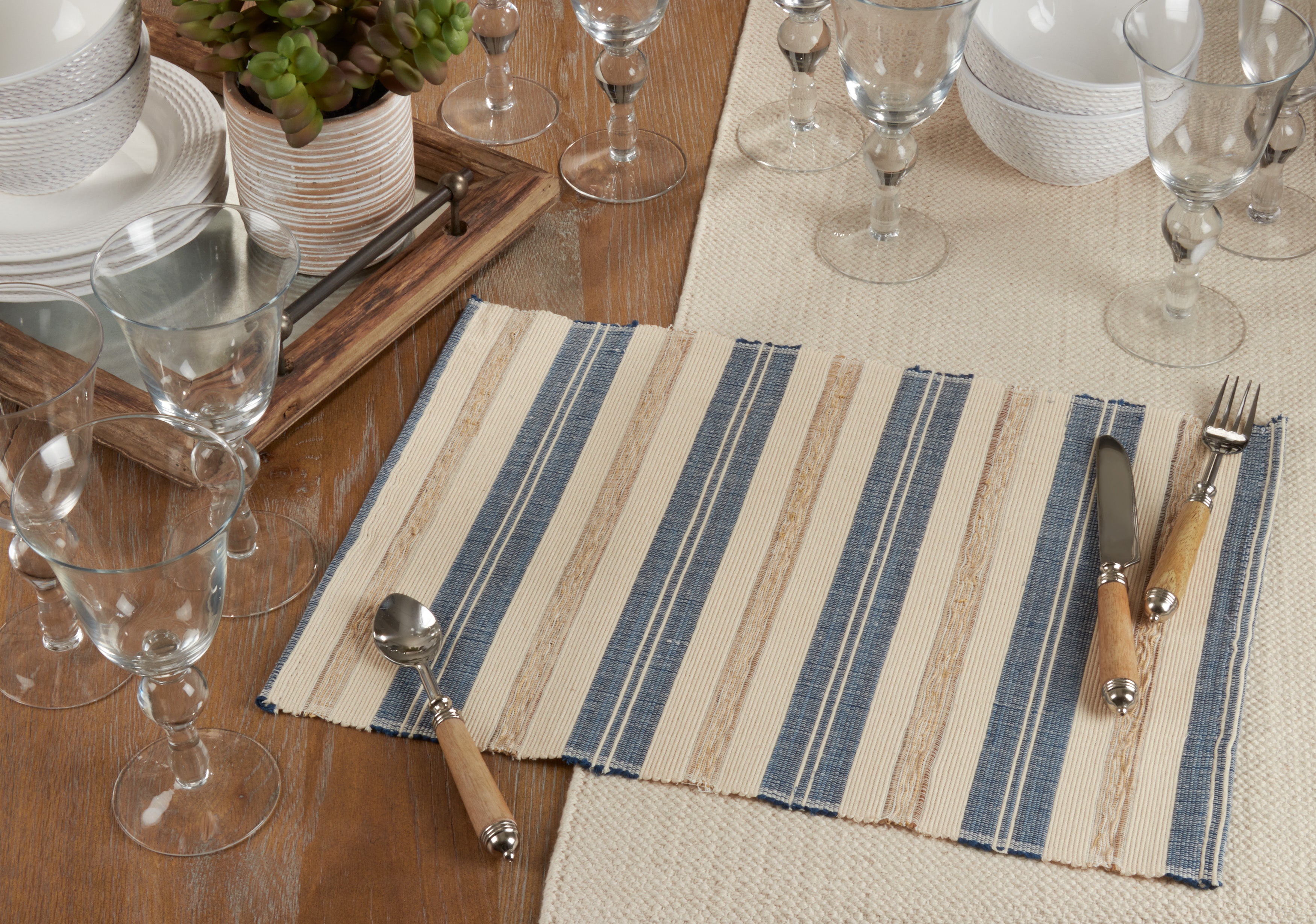 Striped Placemat, Set of 4
