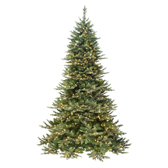 6.5 ft Pre-lit Royal Majestic Douglas Fir Downswept Artificial Christmas Tree Sure-lit Pole® 500 Ul Clear Lights Metal Stand