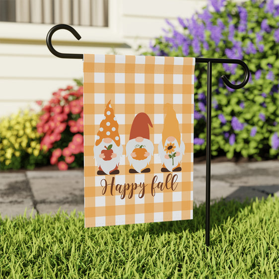 Happy-Fall-Orange-Gingham-Harvest-Gnome-Garden-&-House-Banner-Home-Decor