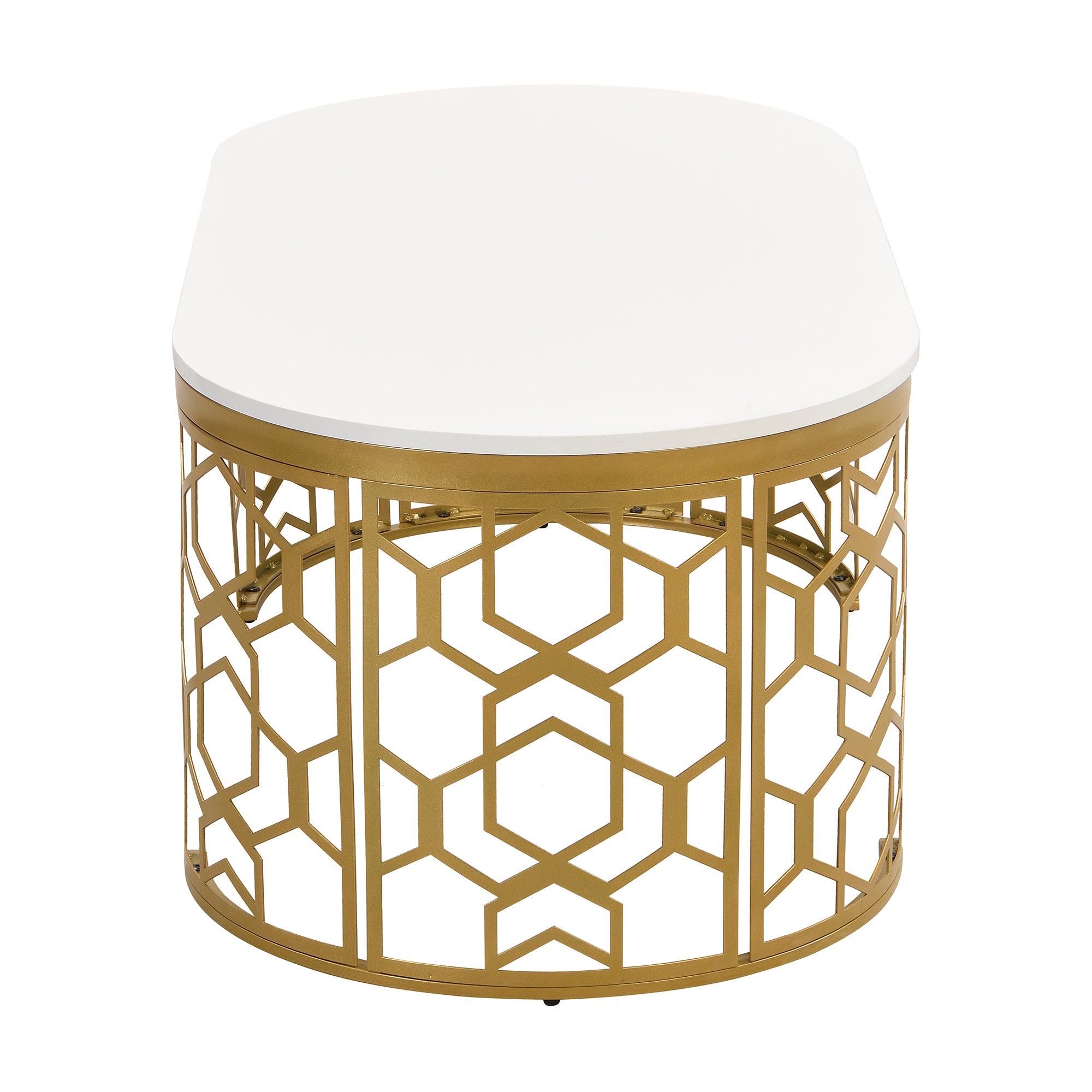 Modern Oval Coffee Table