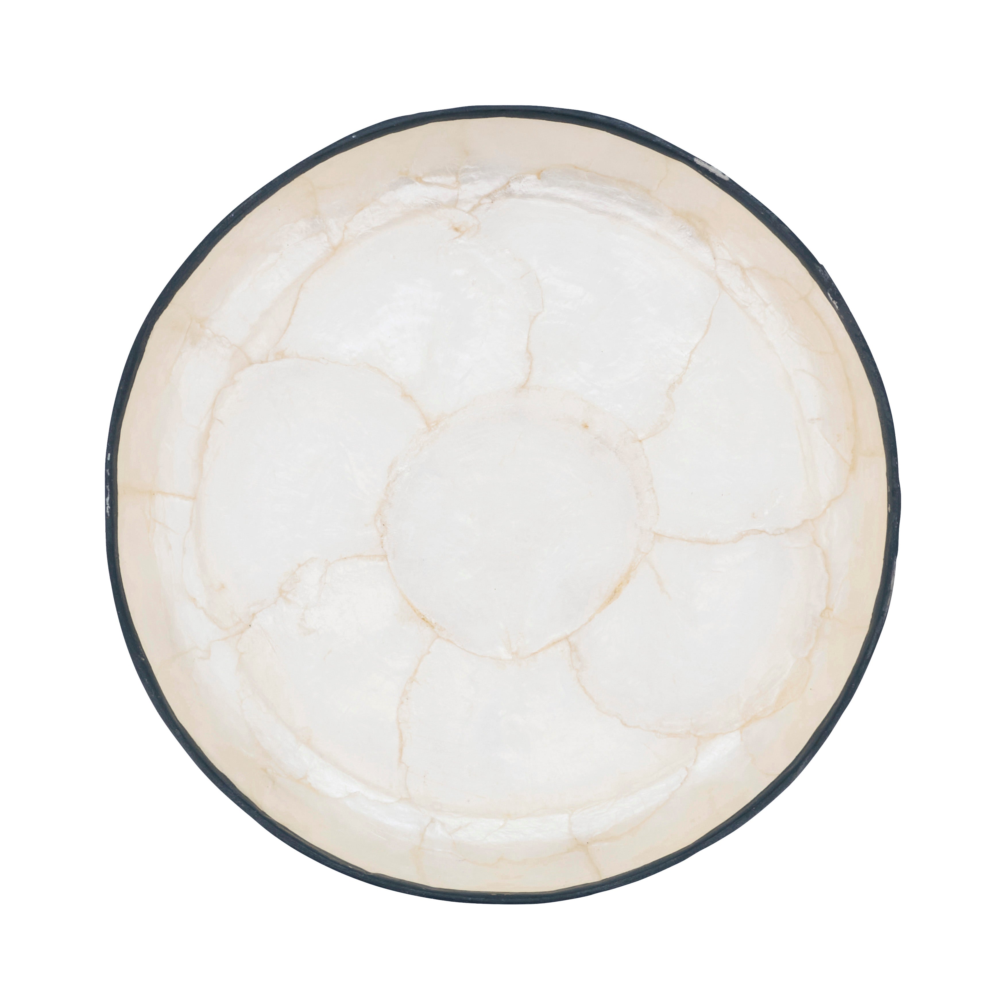 Handcrafted Capiz Shell Bowl, Set of 4
