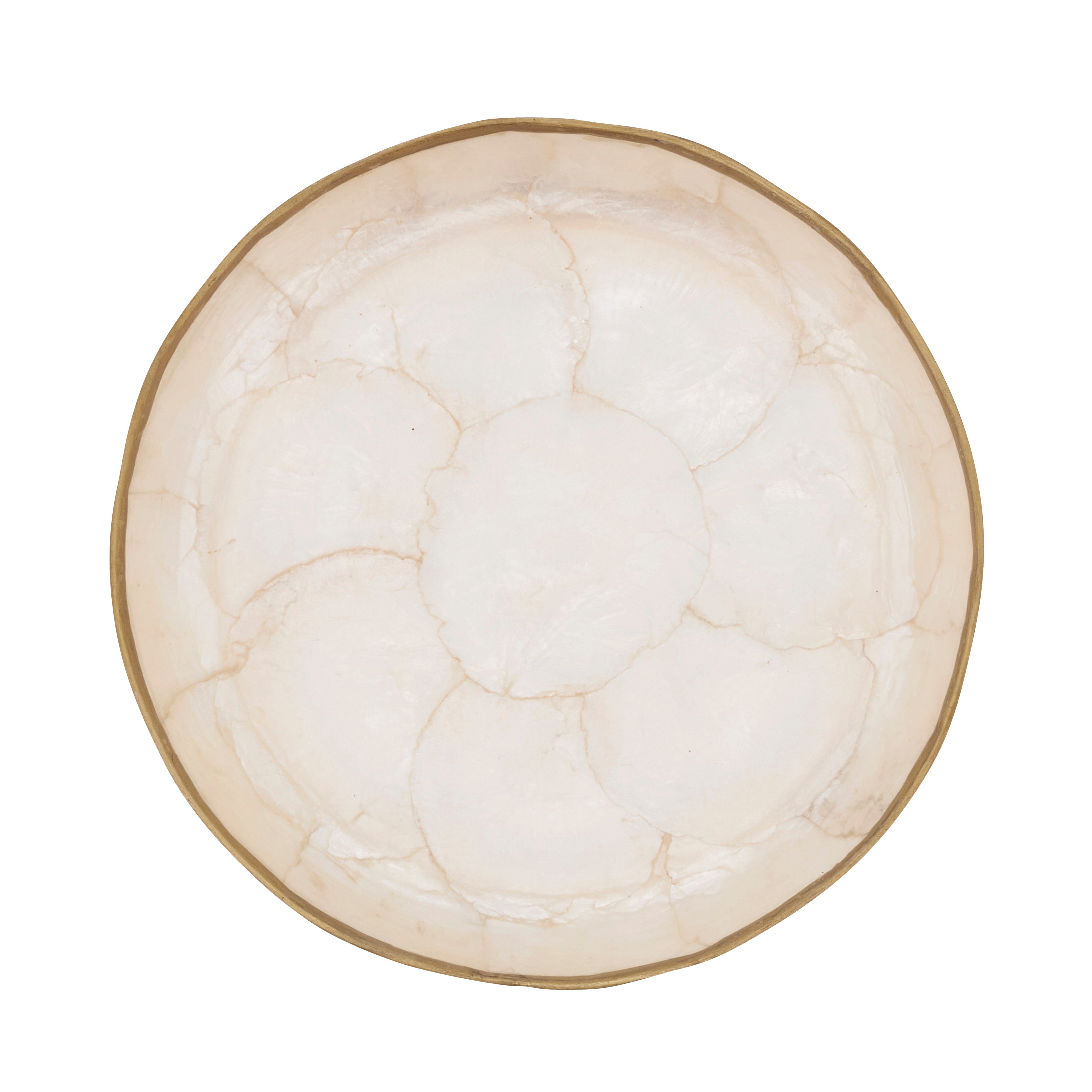 Handcrafted Capiz Shell Bowl, Set of 4