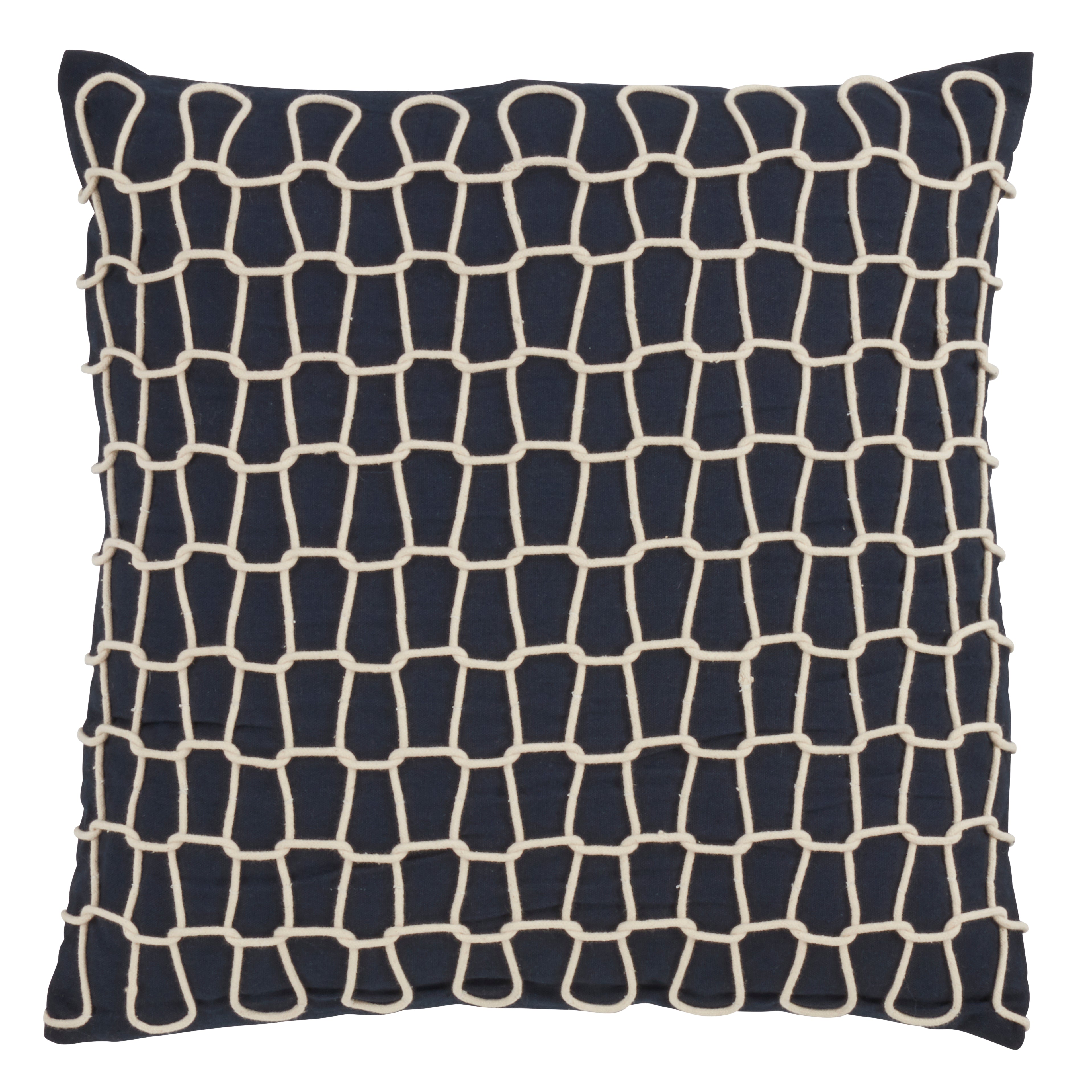 Nautical Rope Down Filled Throw Pillow