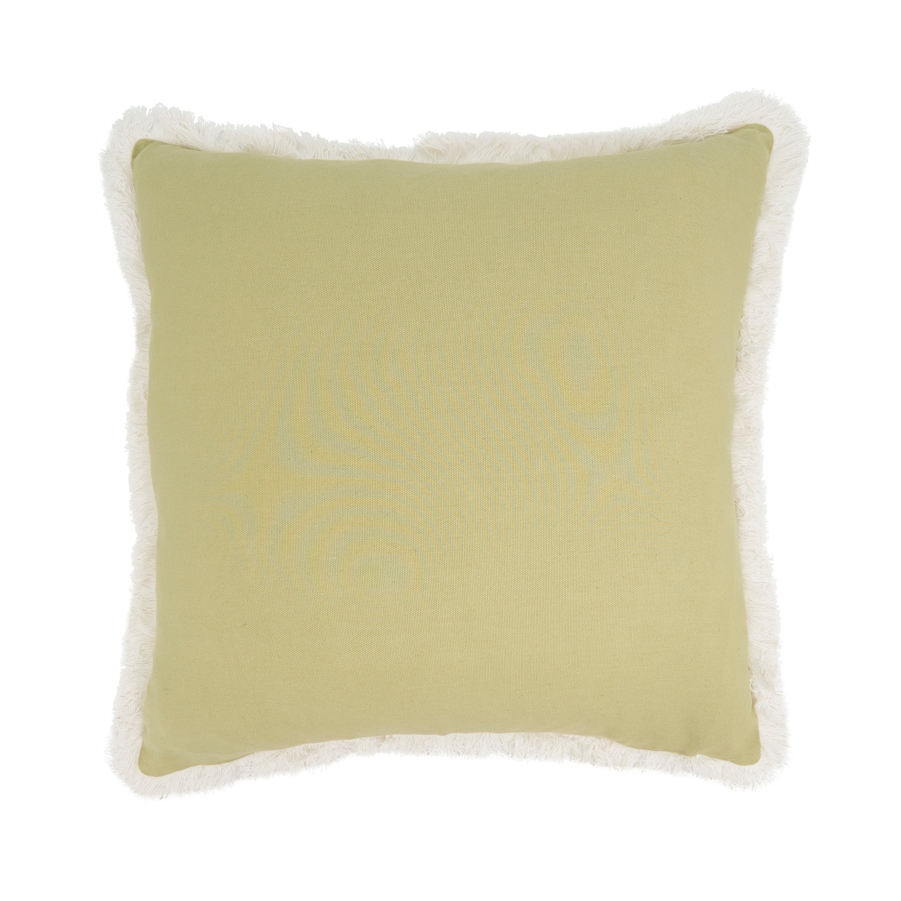 Elegant Embroidered Floral Pillow