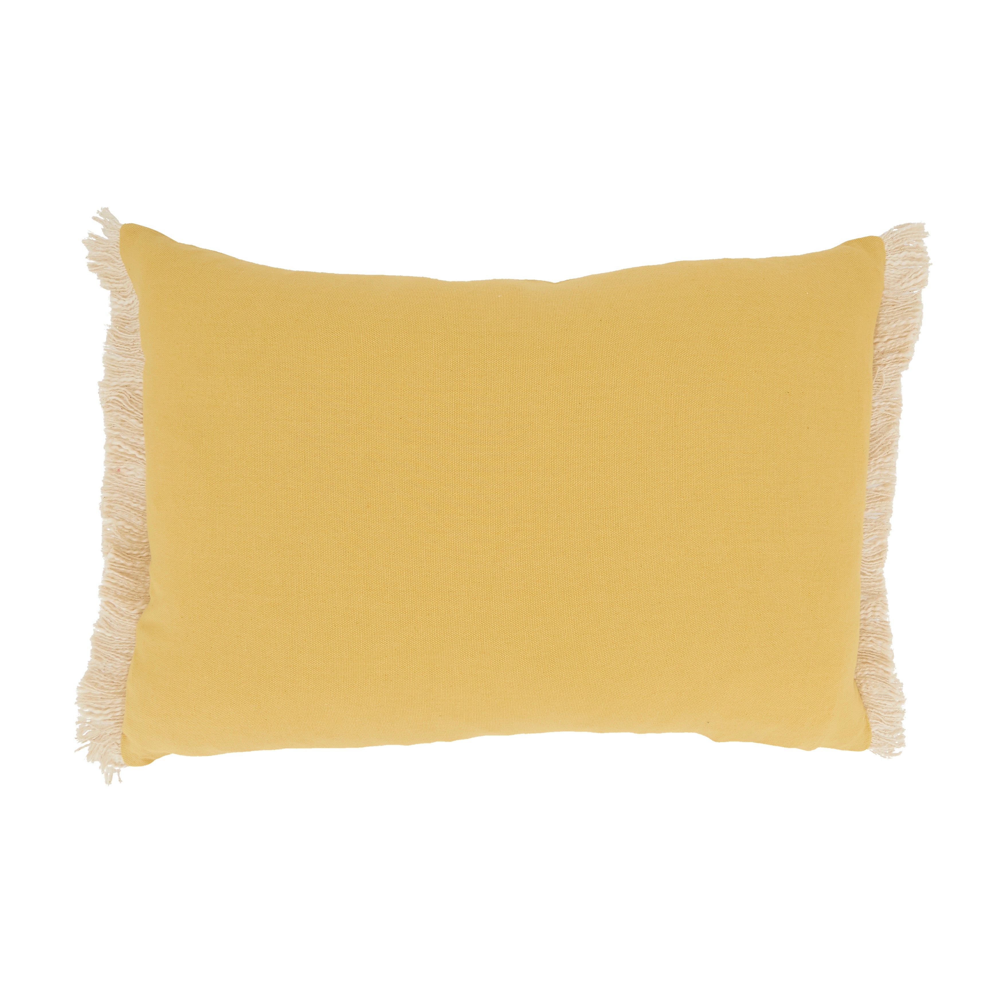 Delicate Embroidered Floral Pillow
