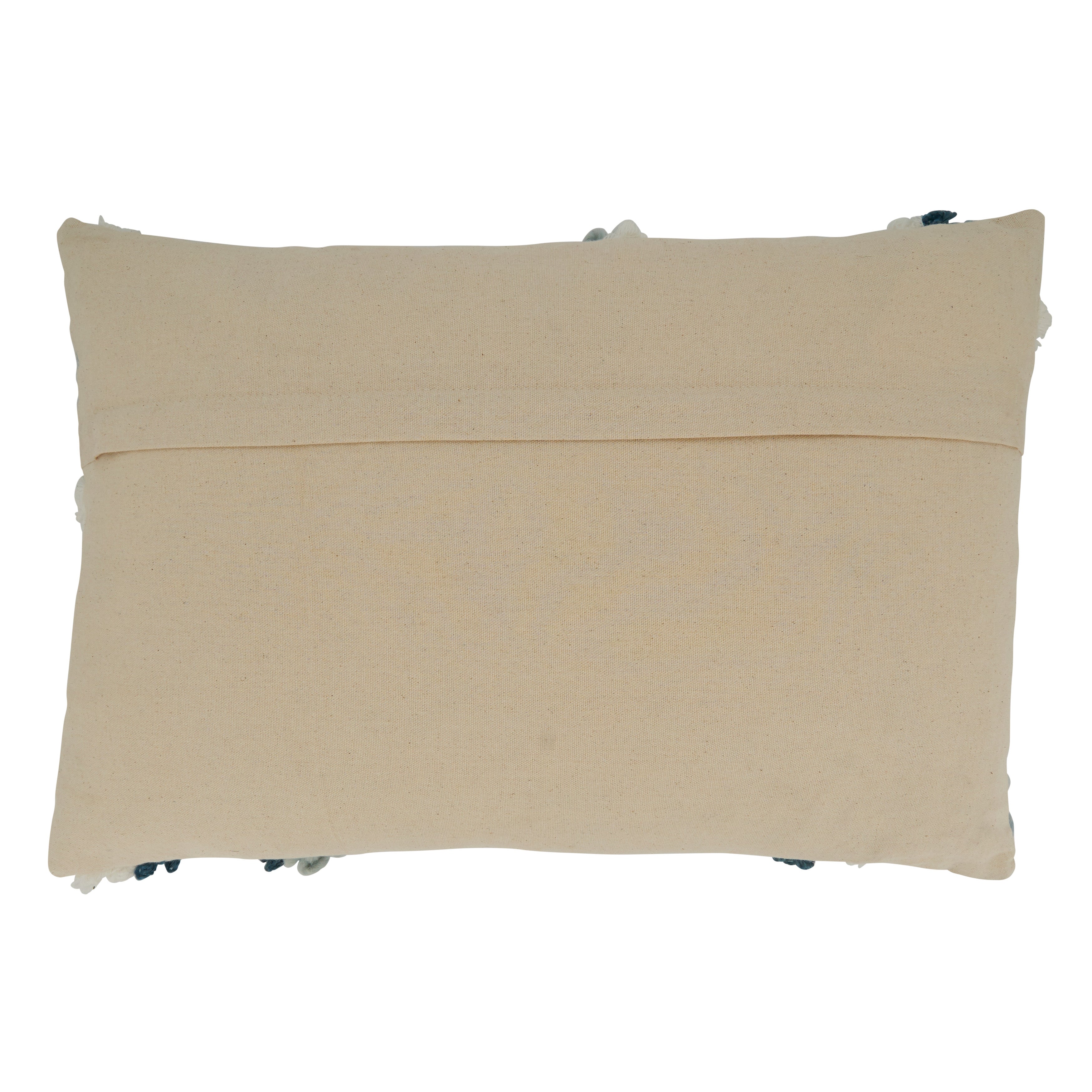Topography Embroidered Poly Filled Throw Pillow