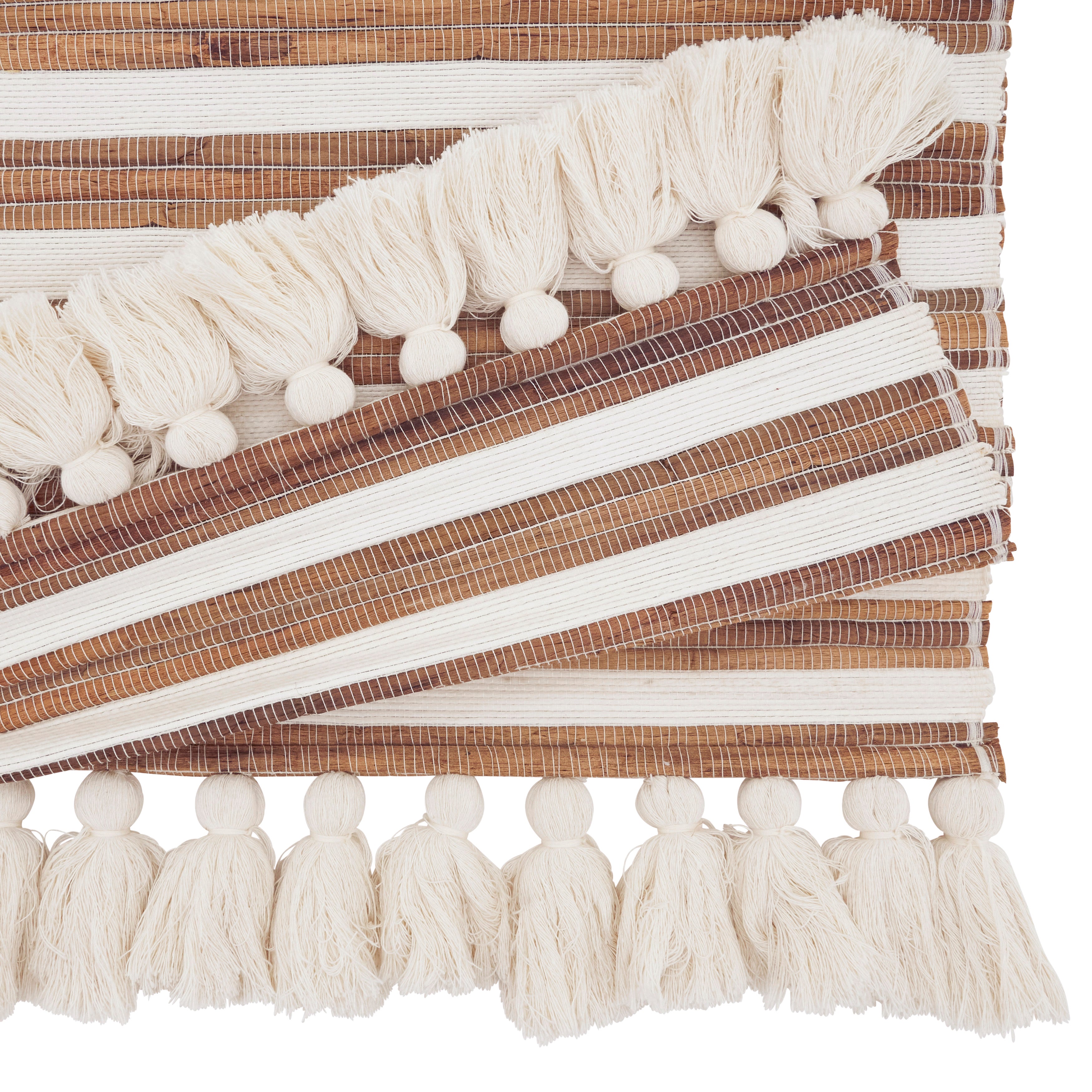 Water Hyacinth Woven Table Runner